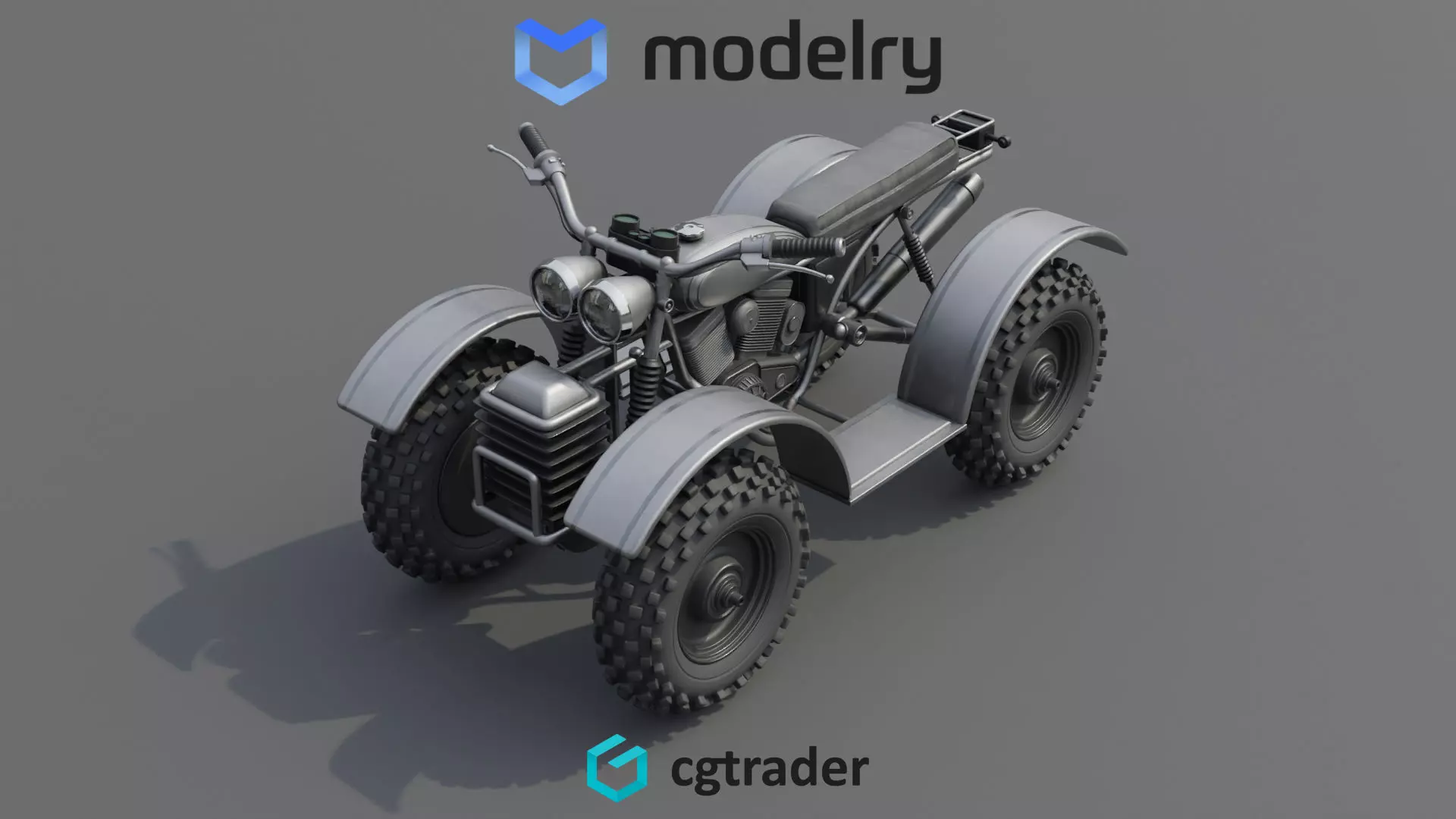 Quad bike 3D model
