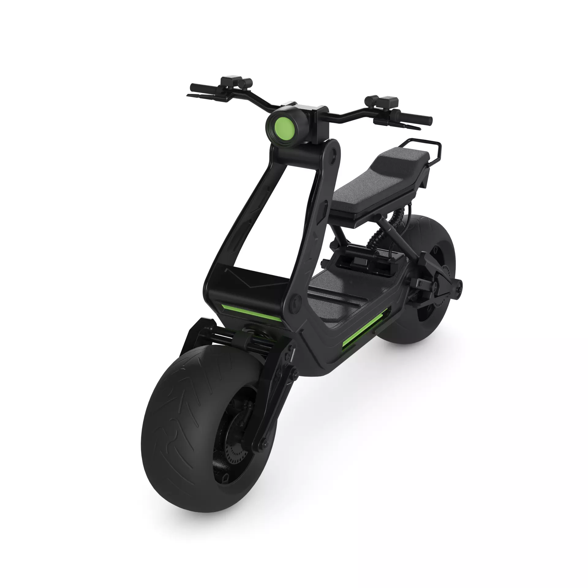 Off road Scooter 3D model_0