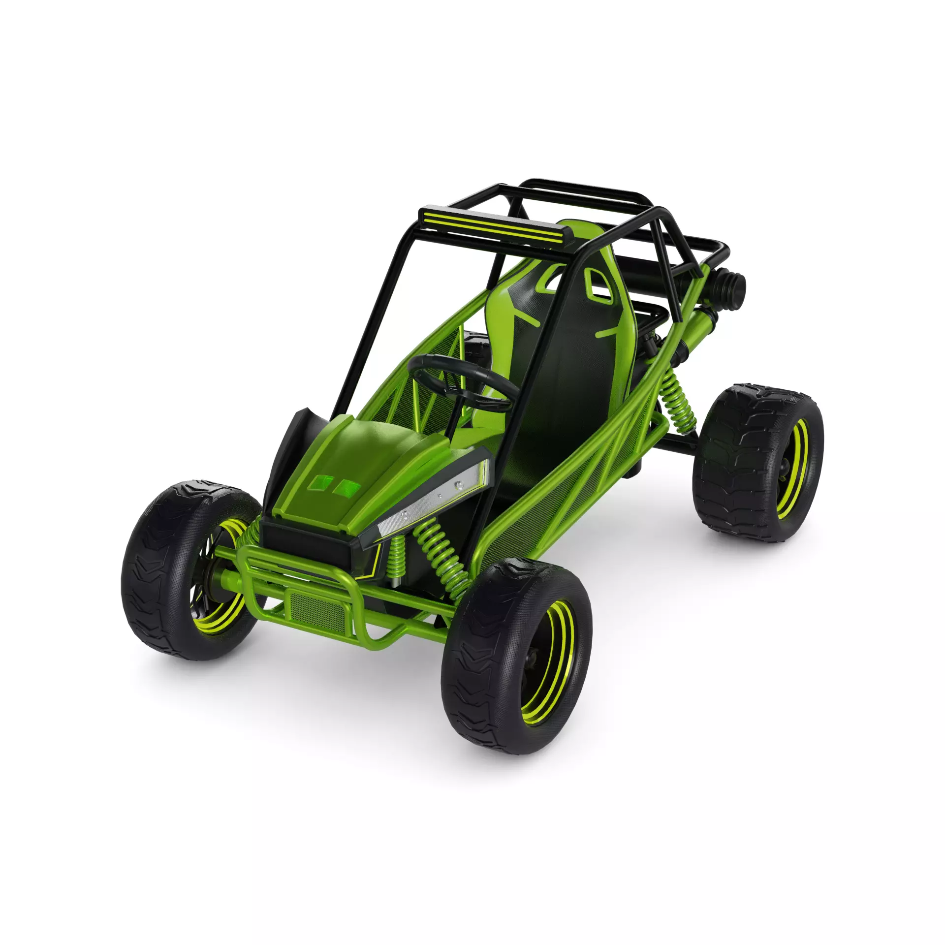 Off road Go Kart 3D model_0