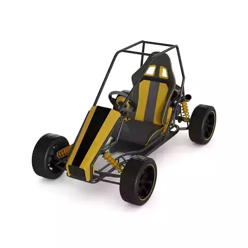 Off road Go Kart 3D model