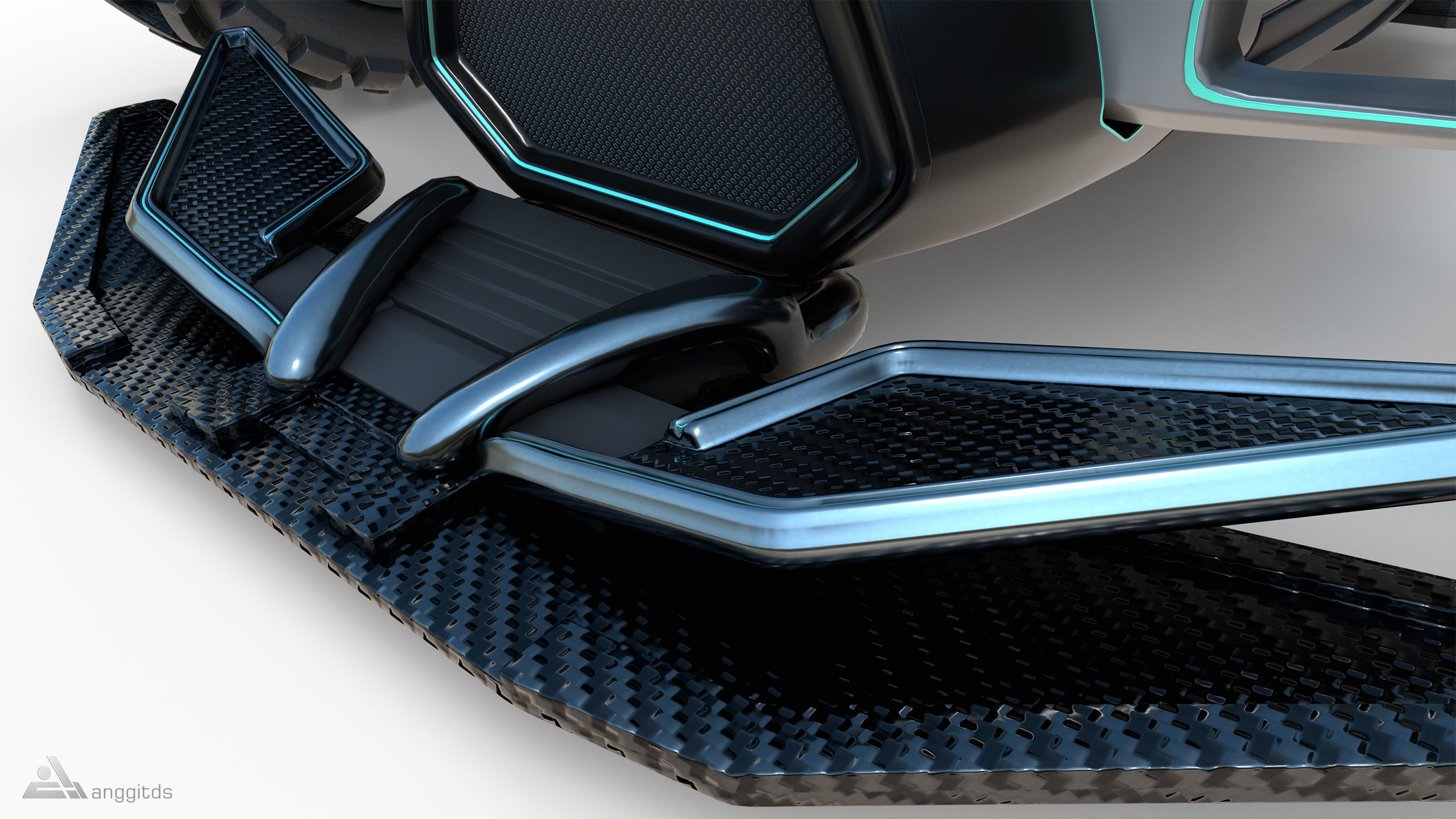 Off road Go Kart 3D model_6