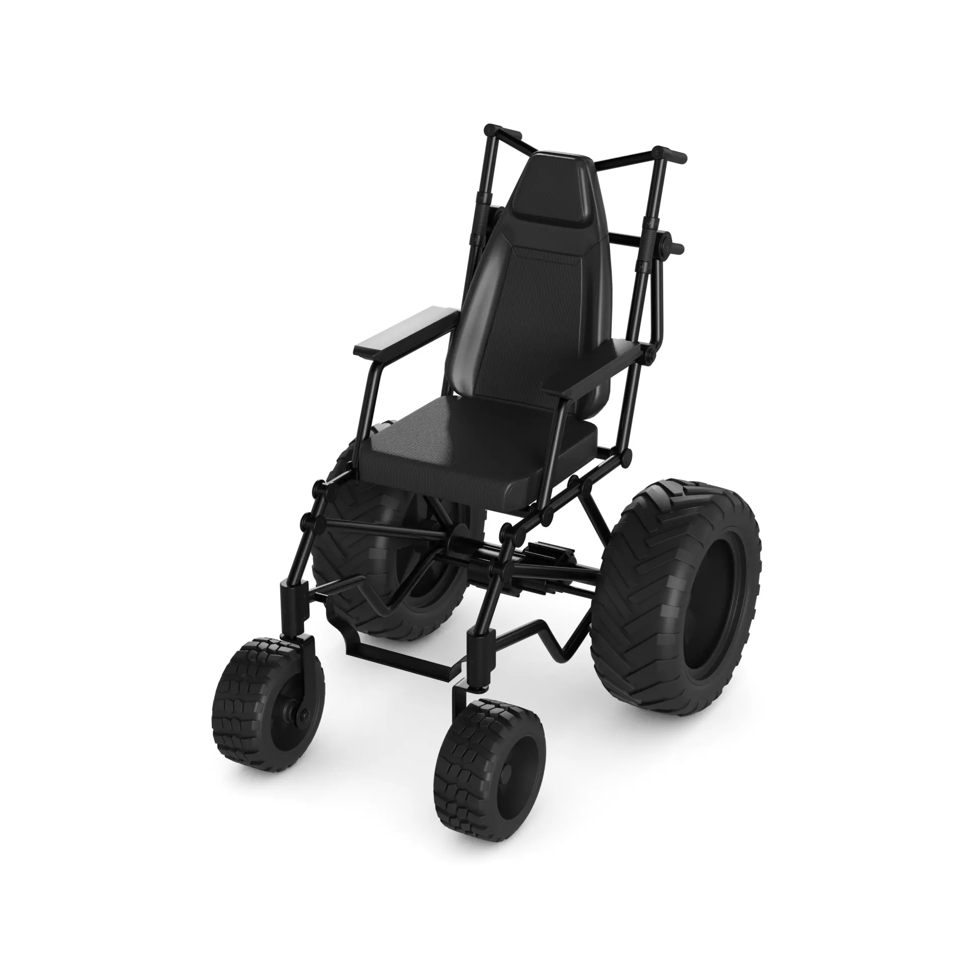 Off road Wheelchair 3D model