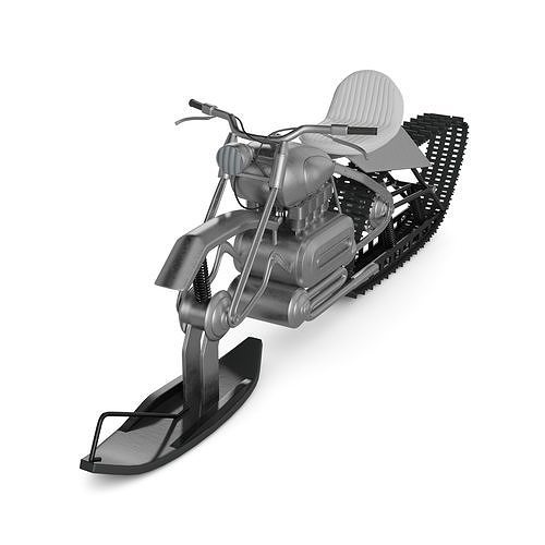 Snow Bike 3D model