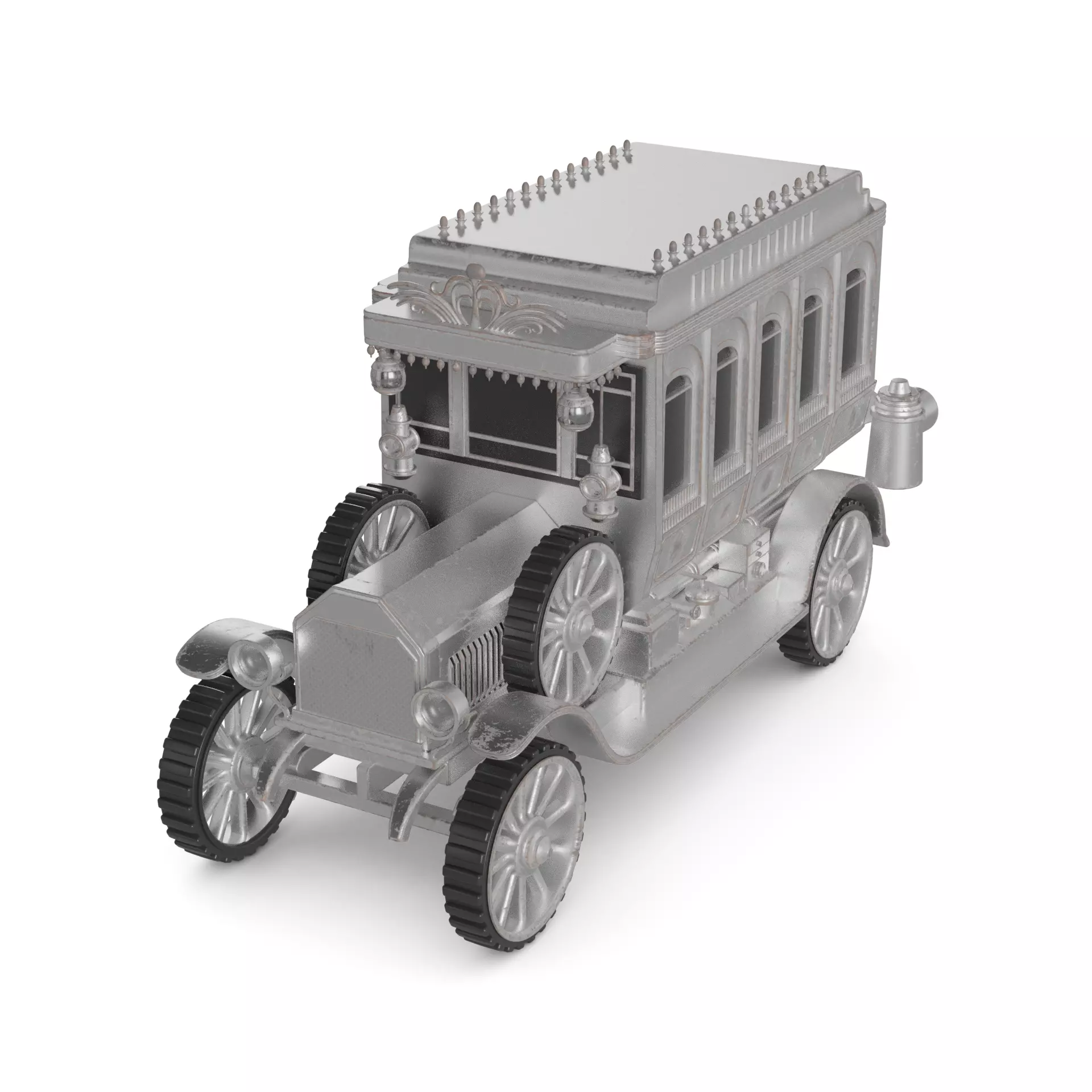 Snow Coach 3D model_0