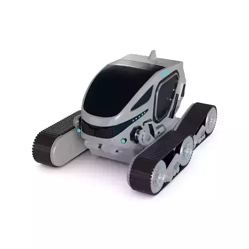 Snow Tractor 3D model