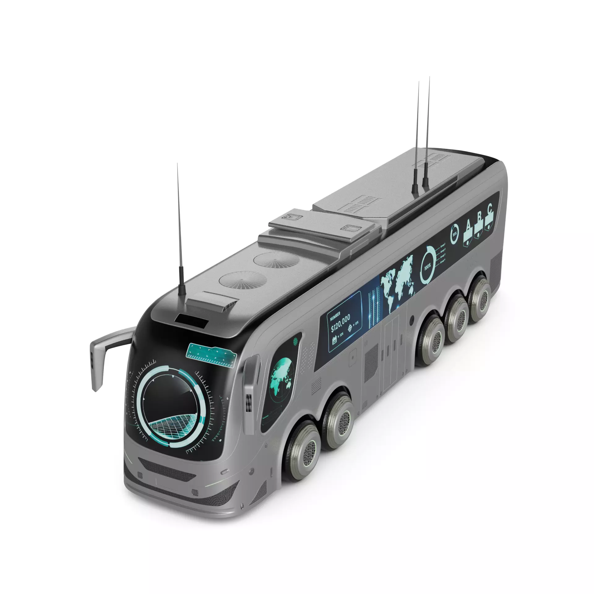 Snowcat Buse 3D model