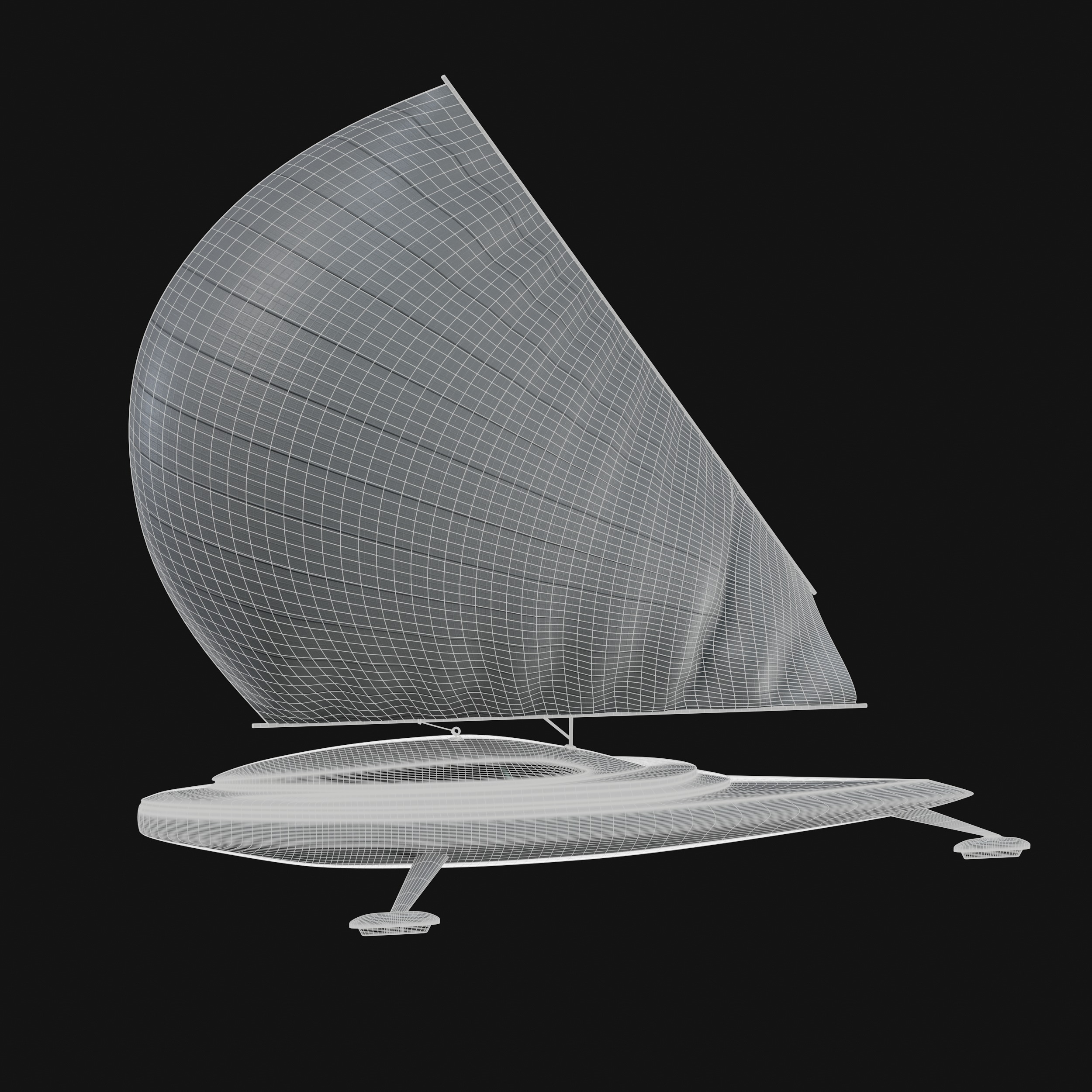 Iceboat 3D model_14