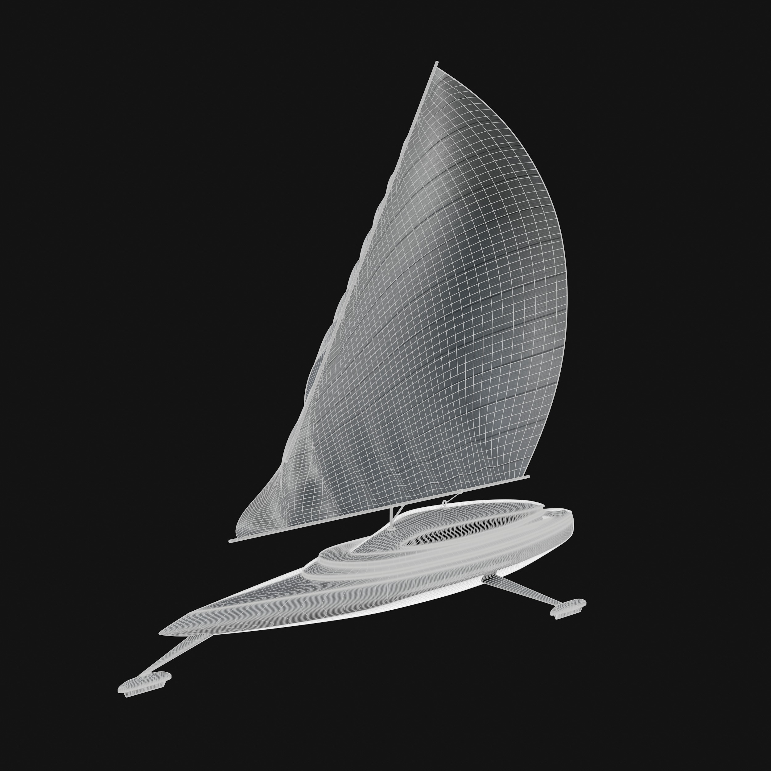 Iceboat 3D model_10