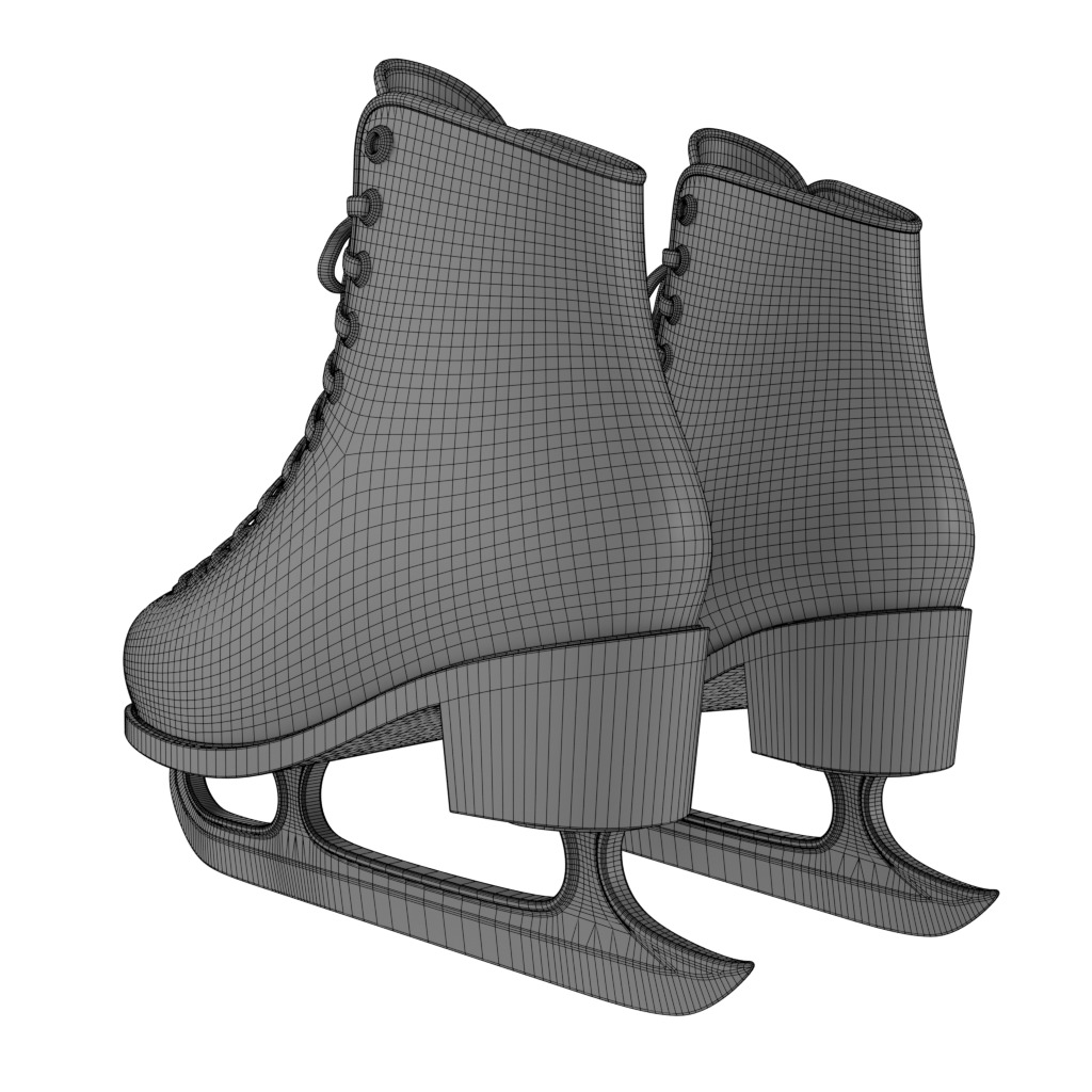 Ice Skate 3D model_5