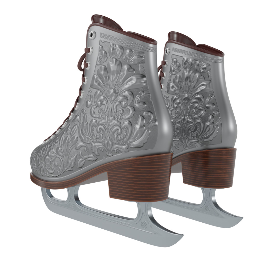 Ice Skate 3D model_2