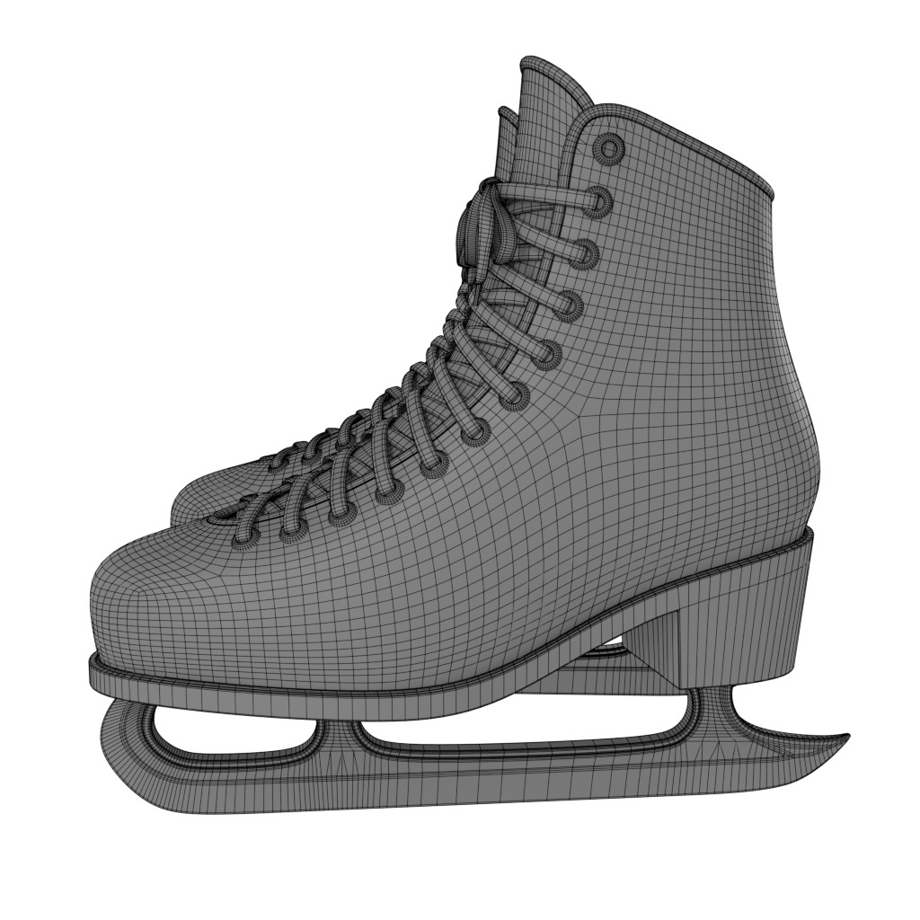 Ice Skate 3D model_4