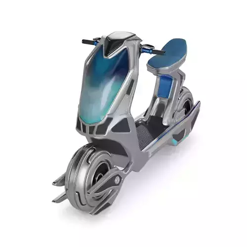 Snow Scoot 3D model