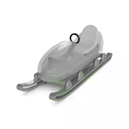 Toboggan 3D model