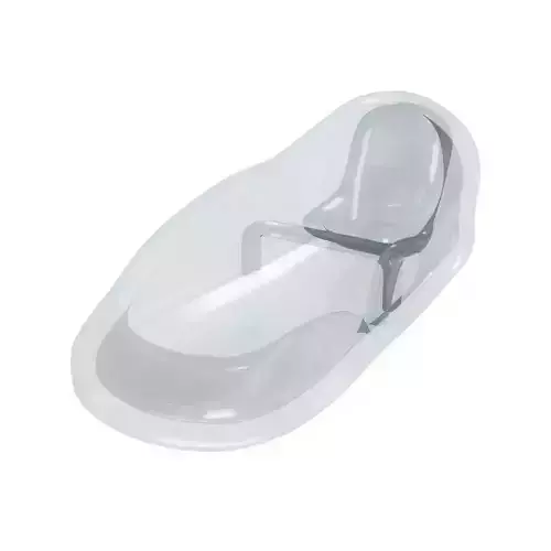 Toboggan Low-poly 3D model