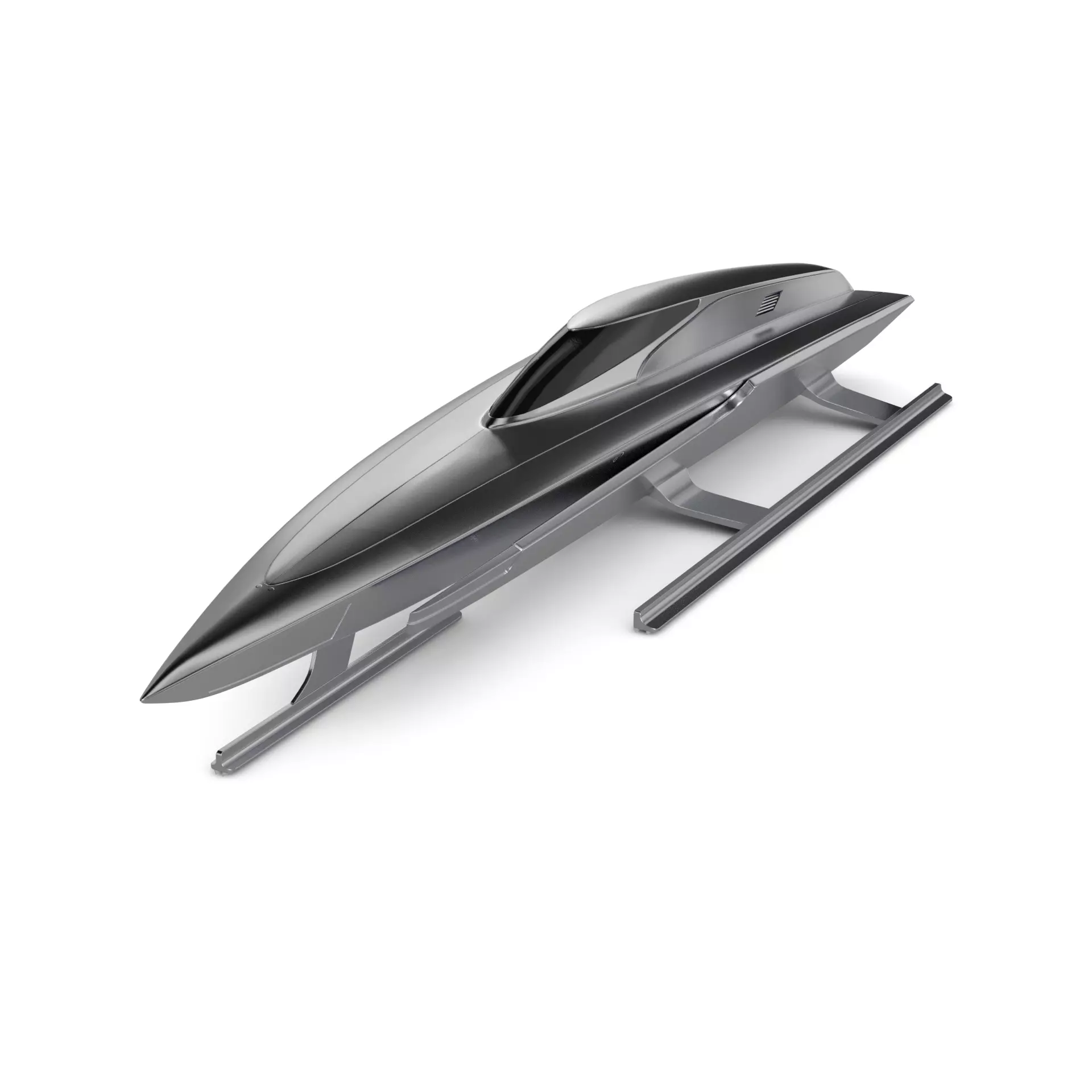 Racing Iceboat 3D model_0