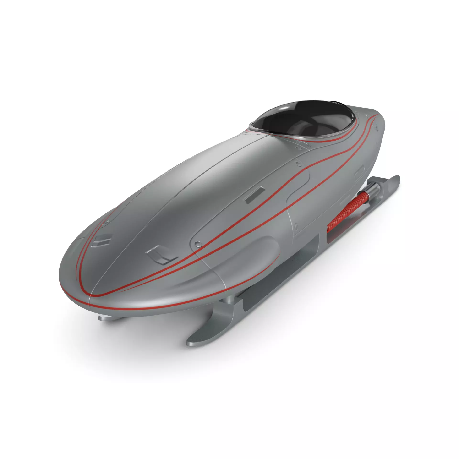 Bobsled 3D model