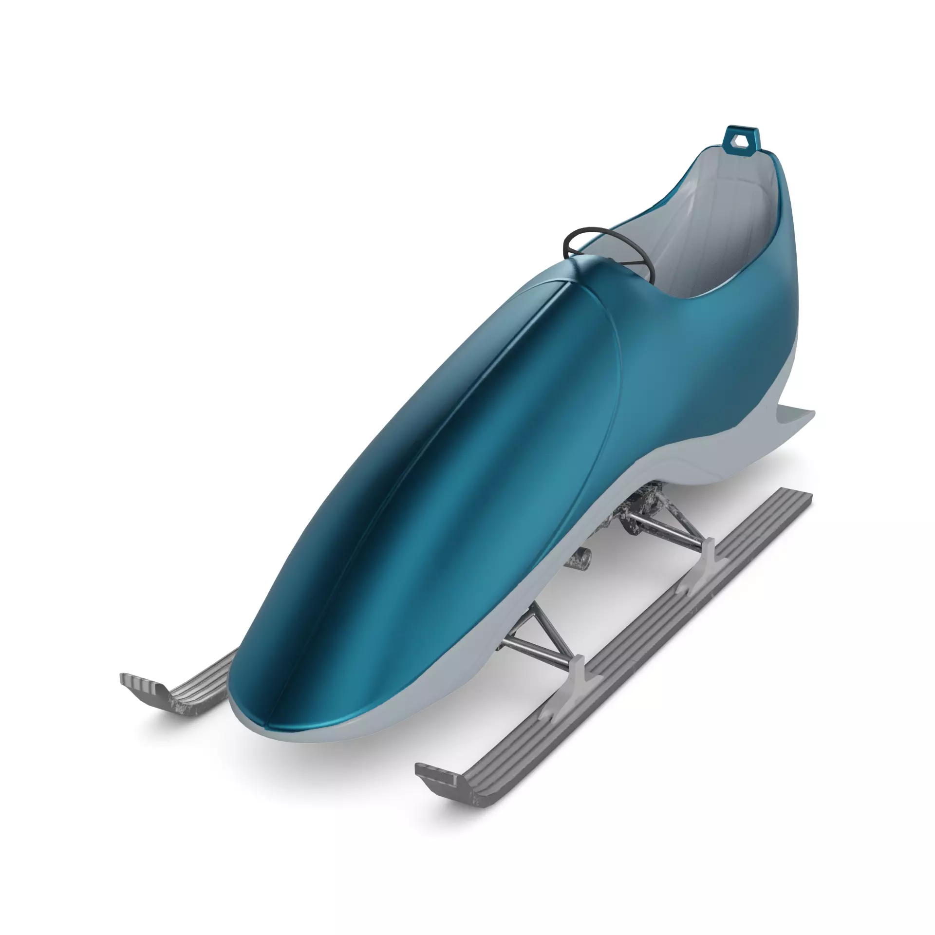 Bobsled 3D model_0