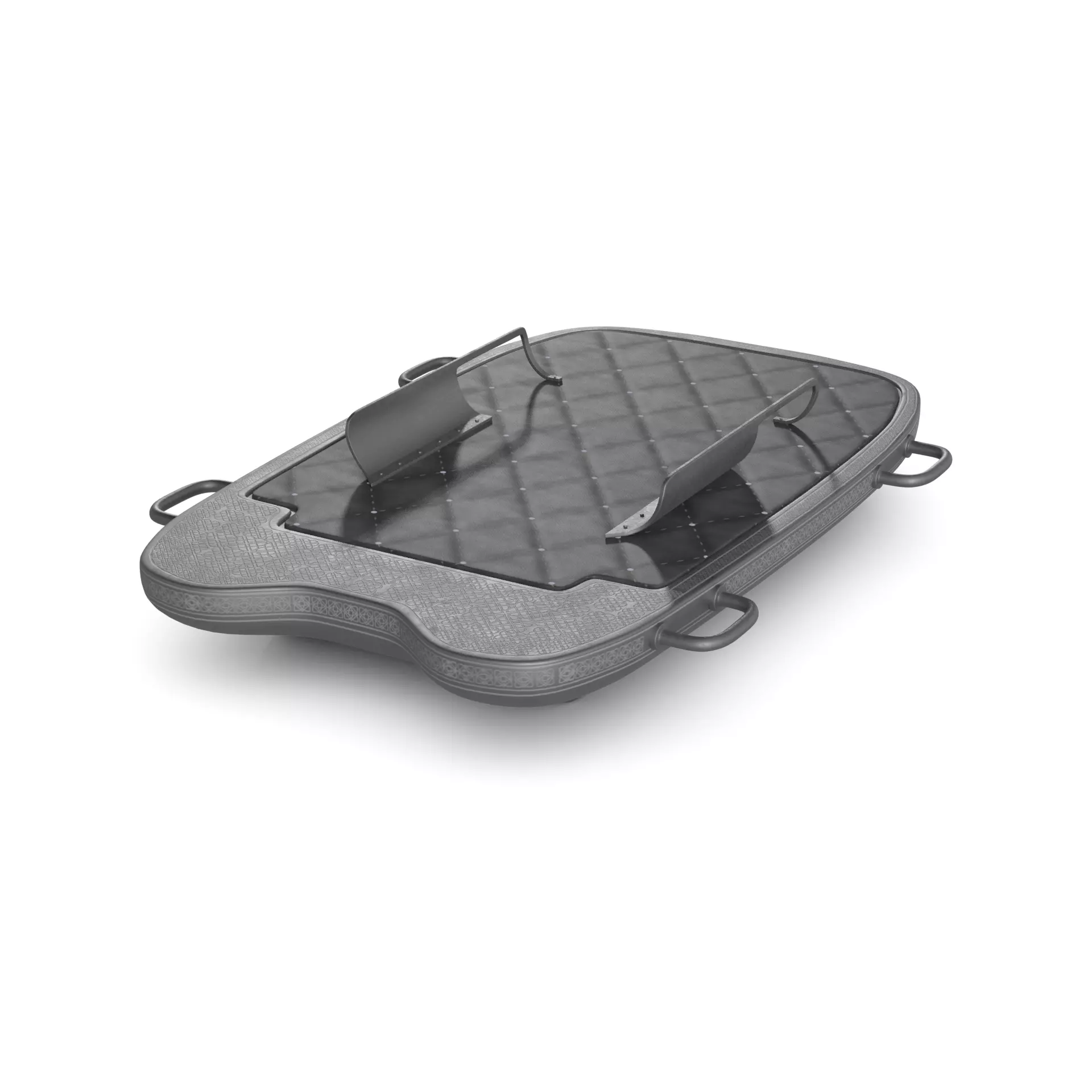 Skeleton Sled 3D model_0