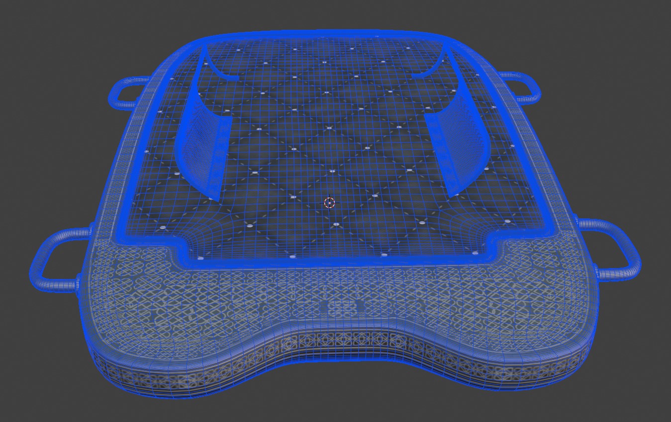 Skeleton Sled 3D model_5