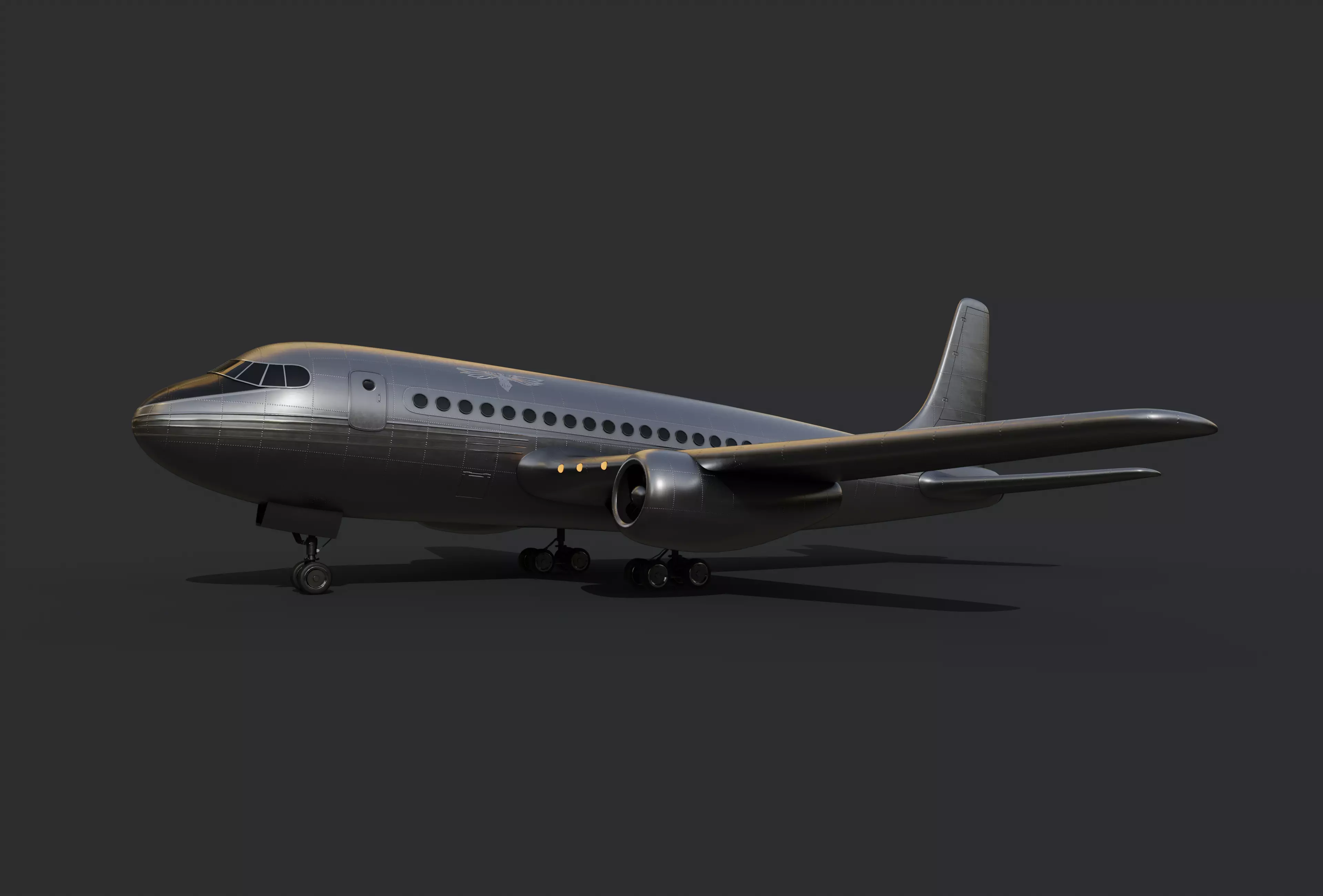 Commercial Airliner 3D model