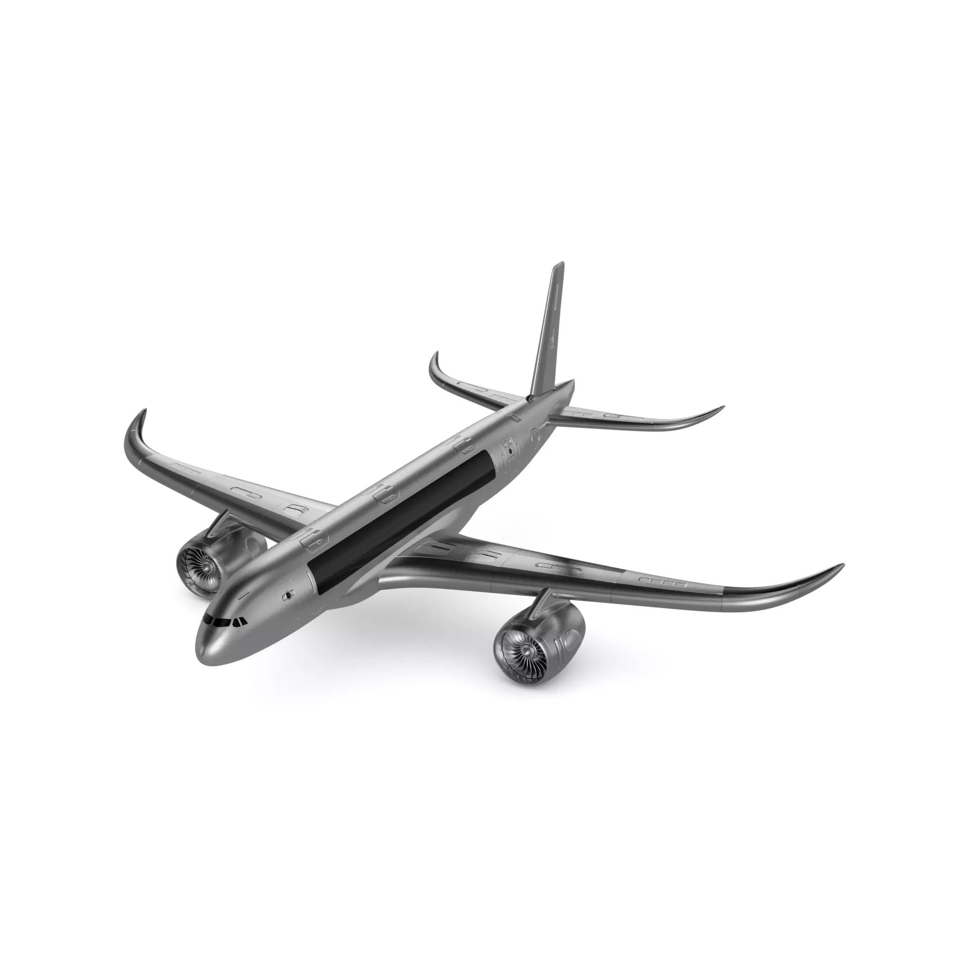 Commercial Airliner 3D model