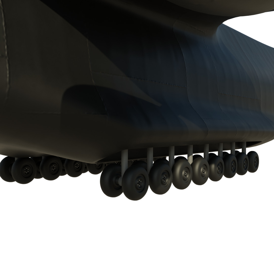 Cargo Aircraft 3D model_4