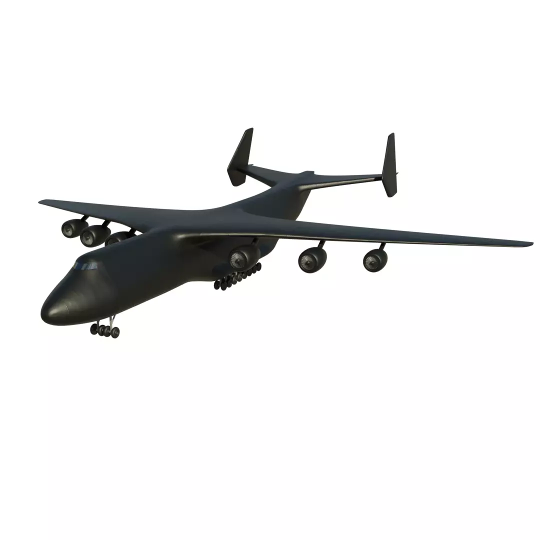 Cargo Aircraft 3D model_0