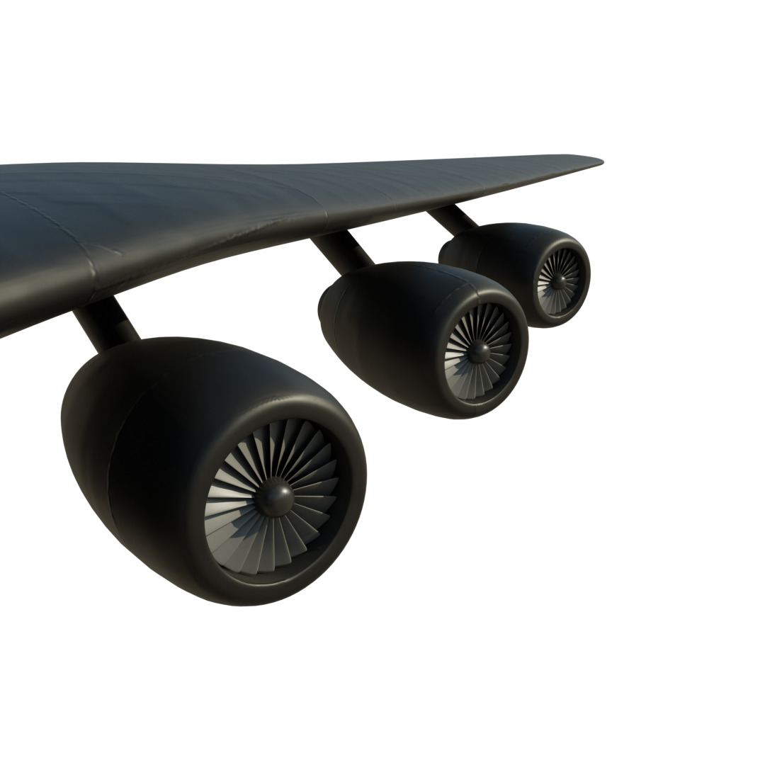 Cargo Aircraft 3D model_2