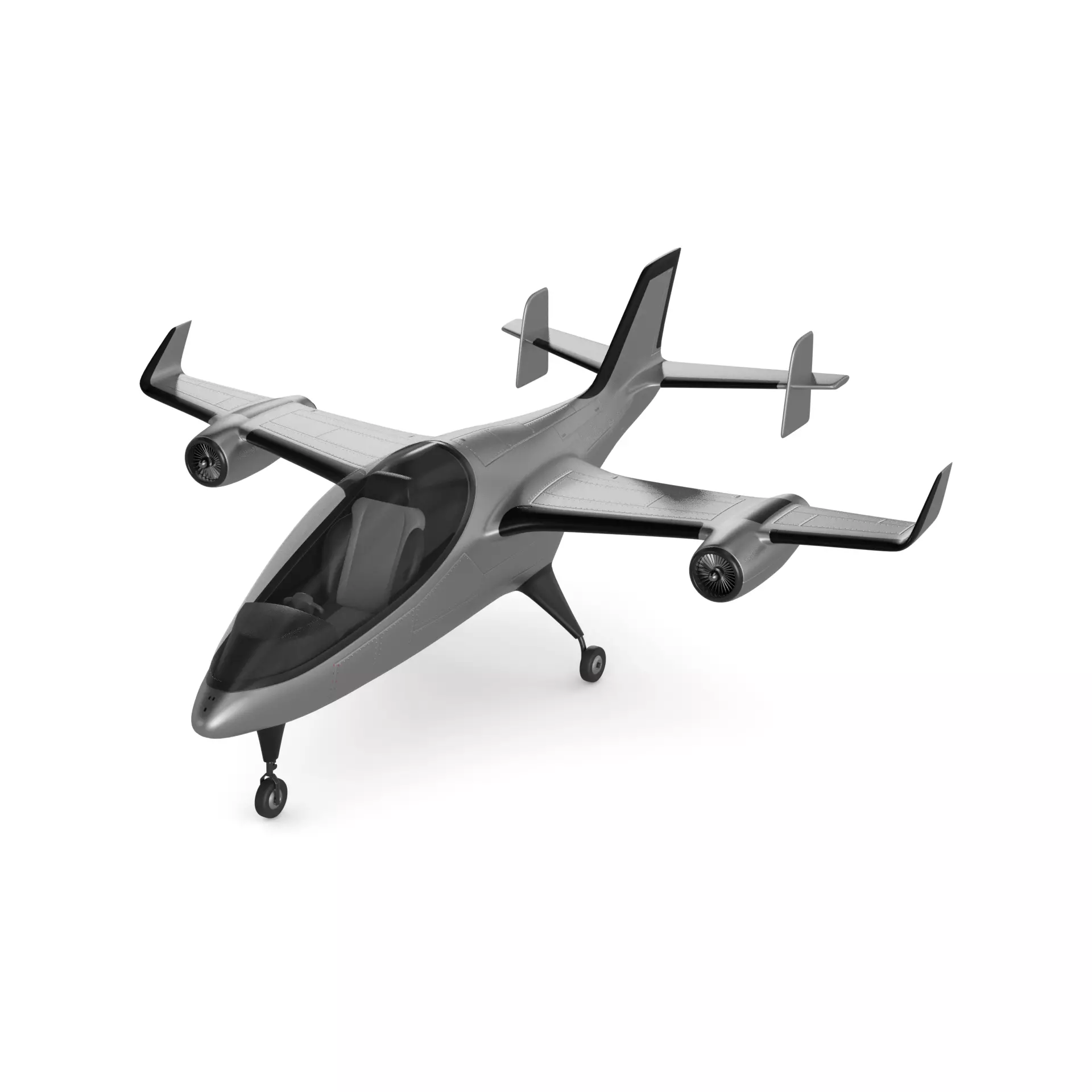 Light Aircraft 3D model_0