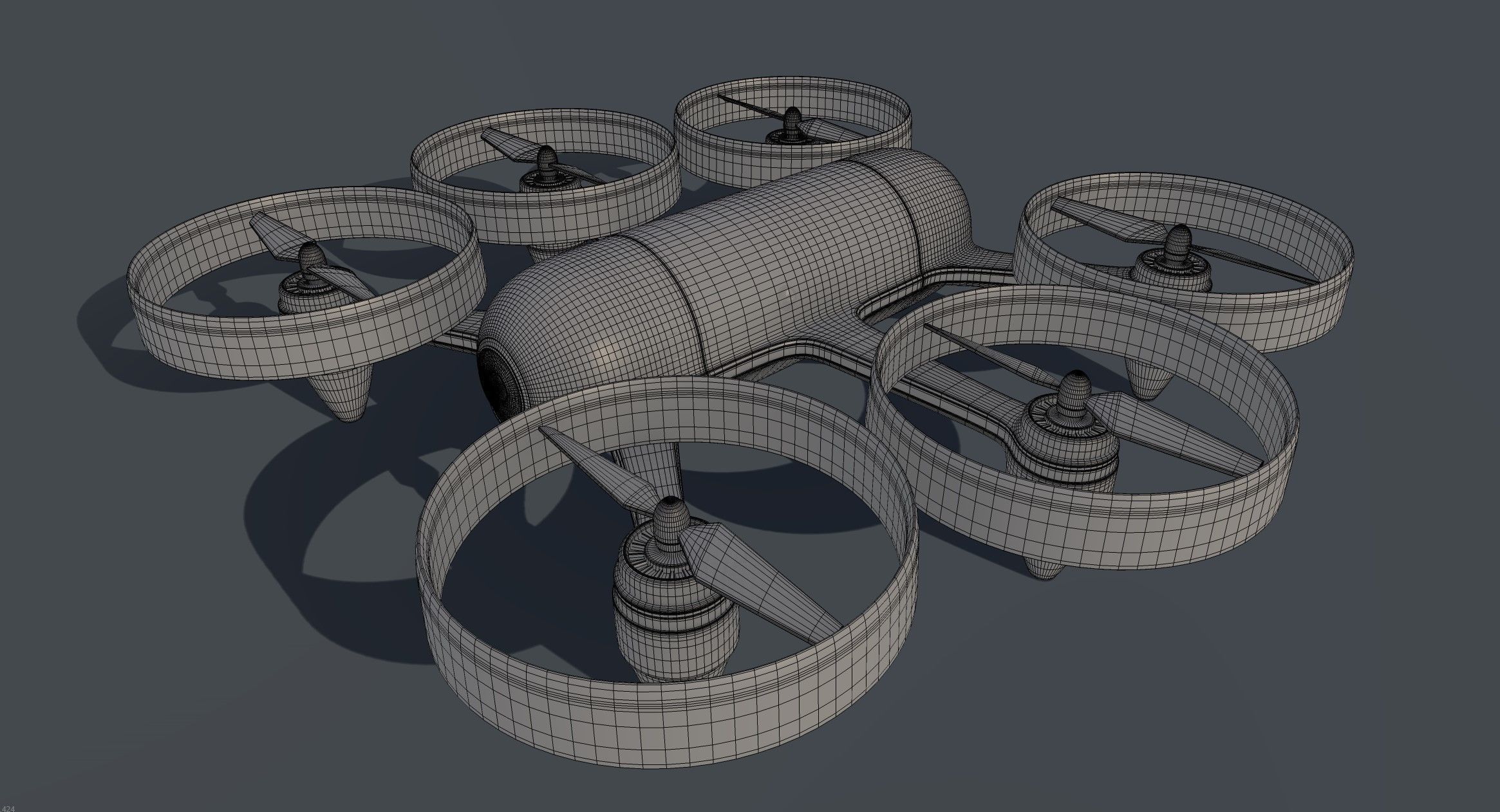 Drone 3D model_2