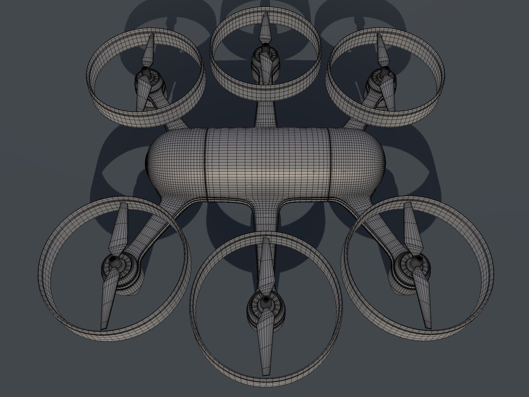 Drone 3D model_4