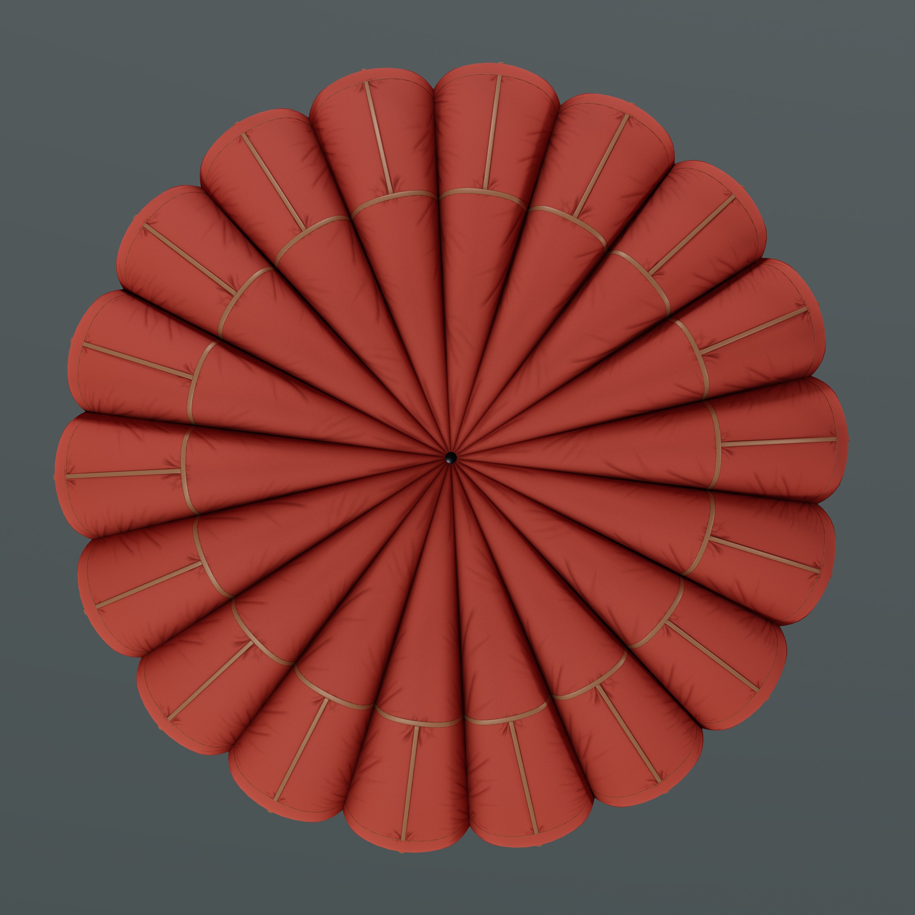 Parachute 3D model_7