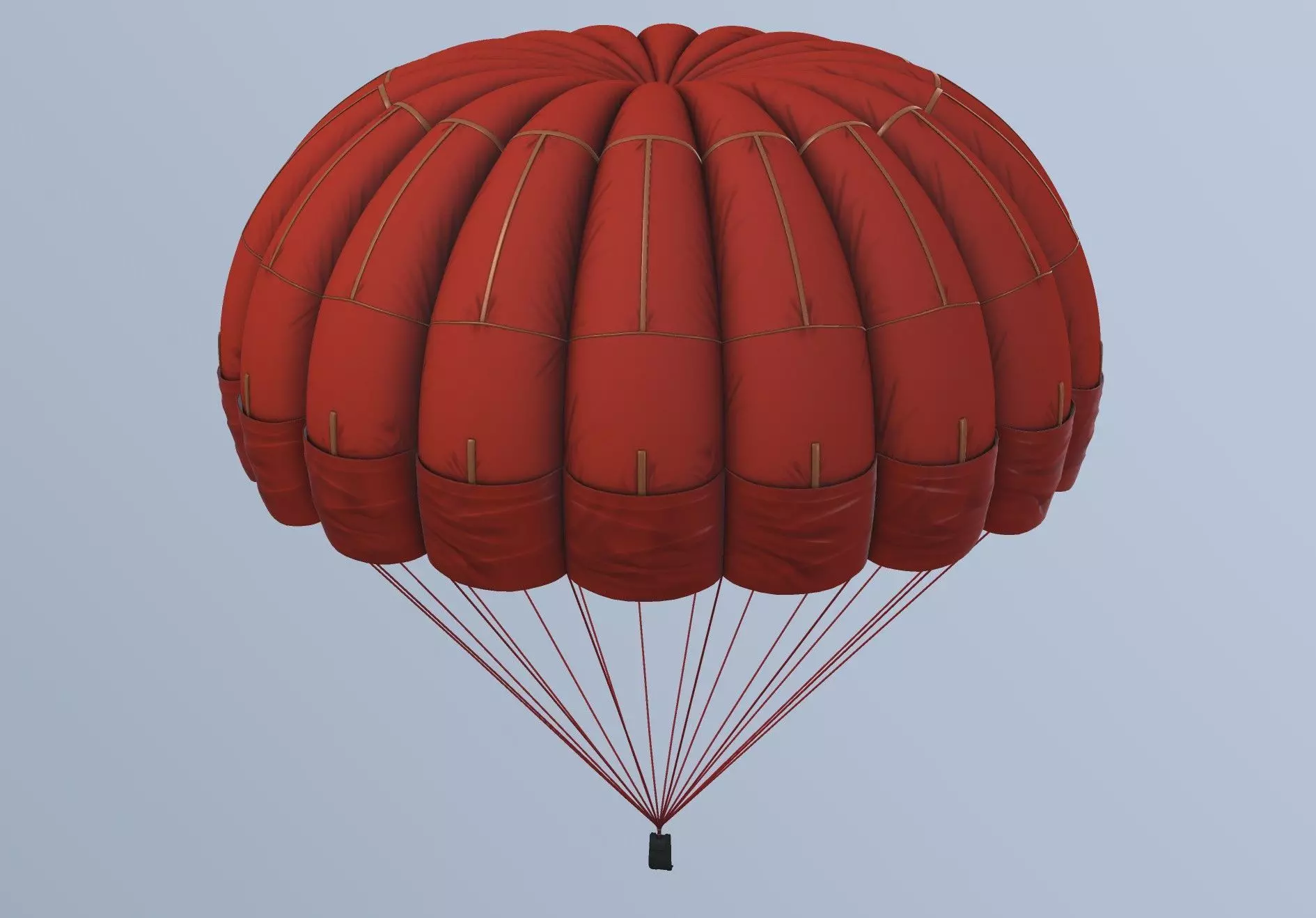 Parachute 3D model_0