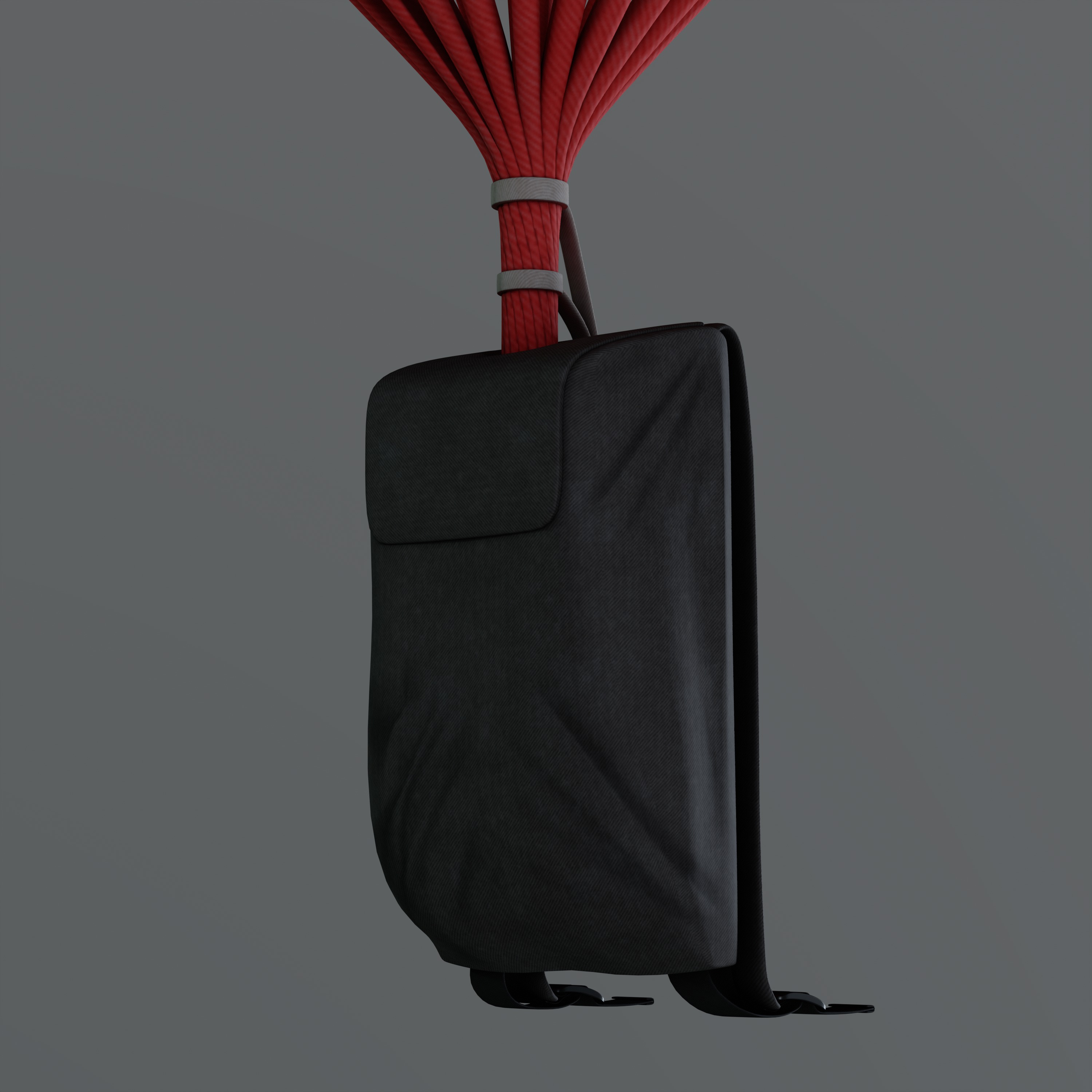 Parachute 3D model_5
