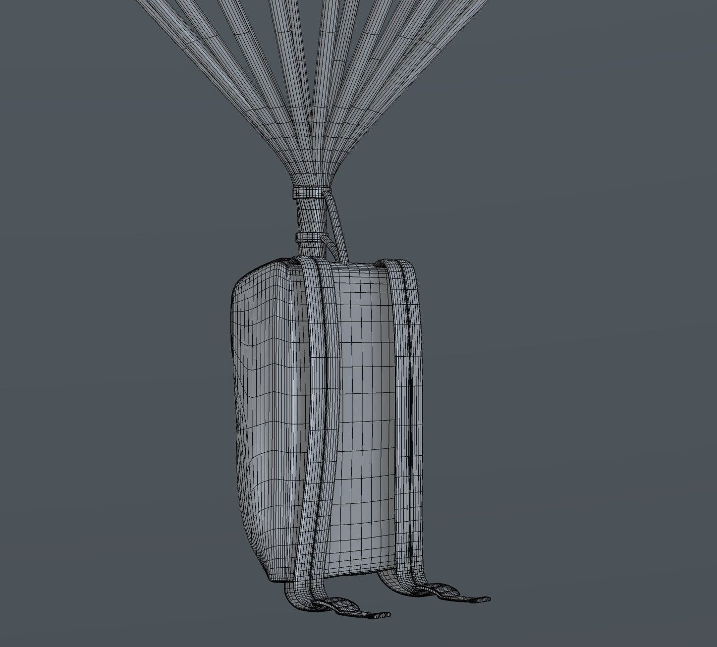 Parachute 3D model_8
