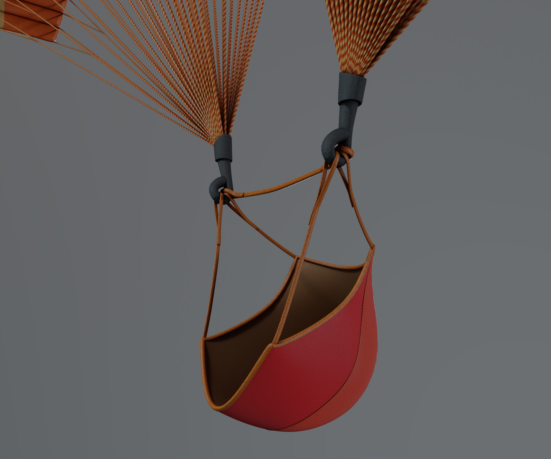Unpowered Paraglider 3D model_3