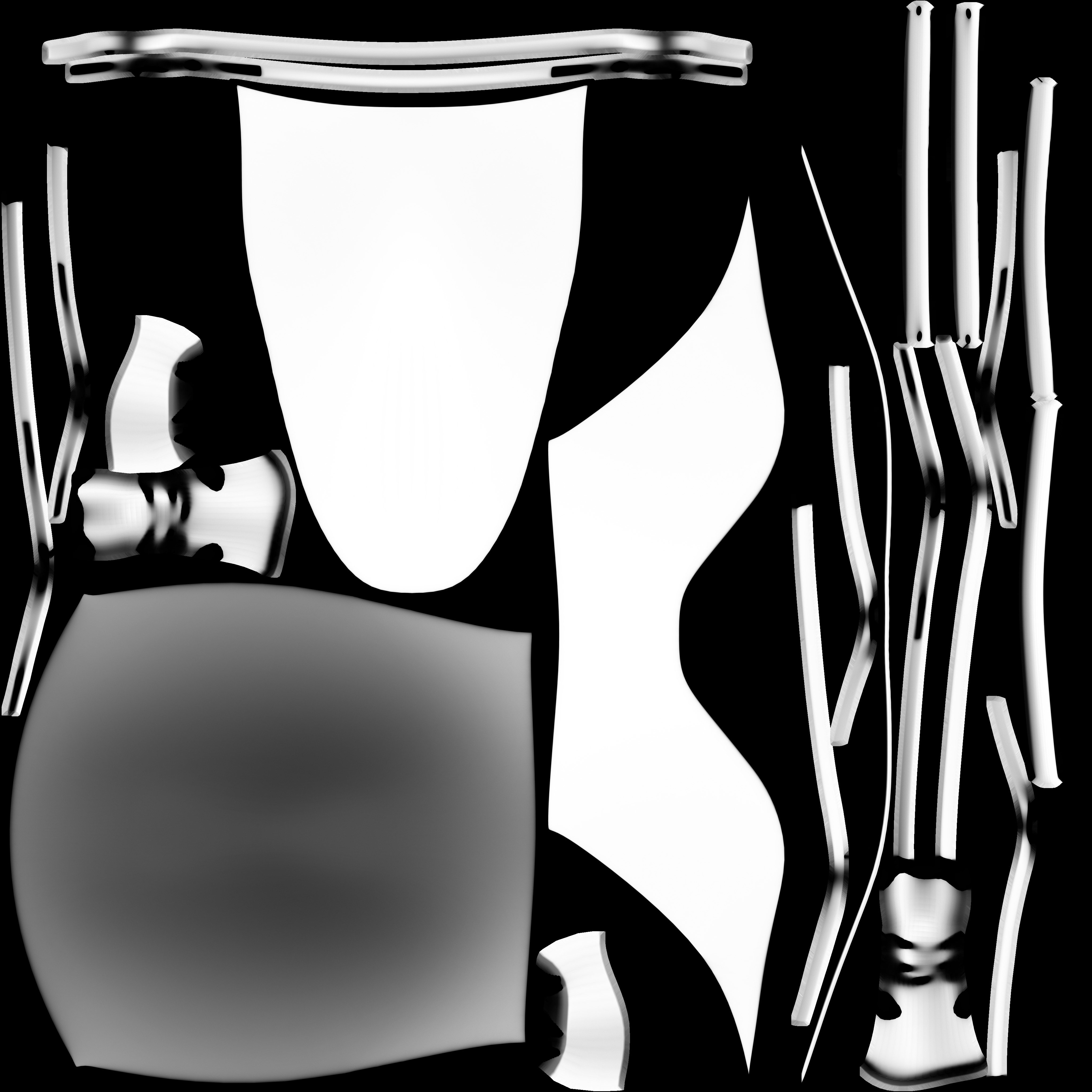 Unpowered Paraglider 3D model_12