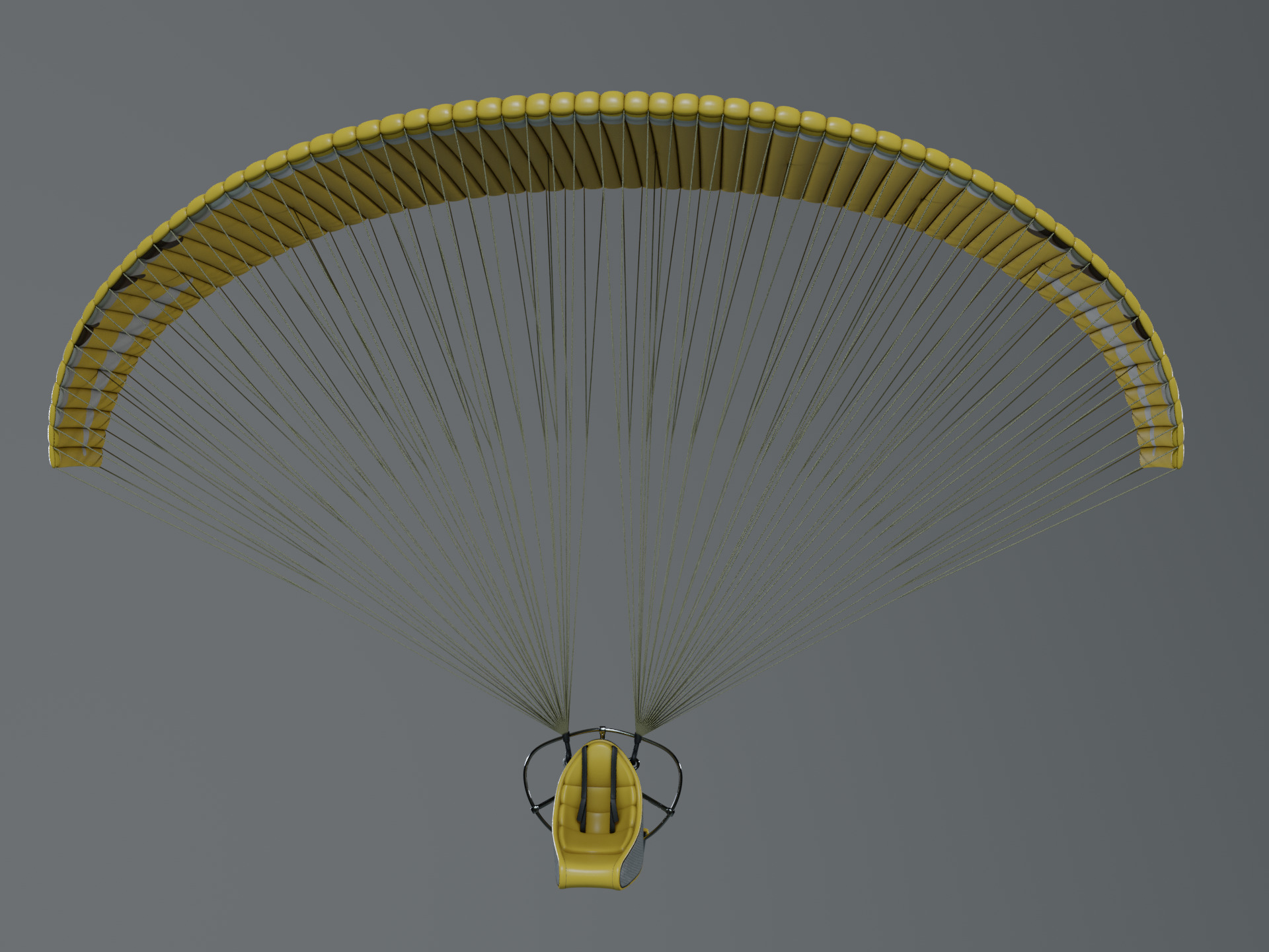 Unpowered Paraglider 3D model_11