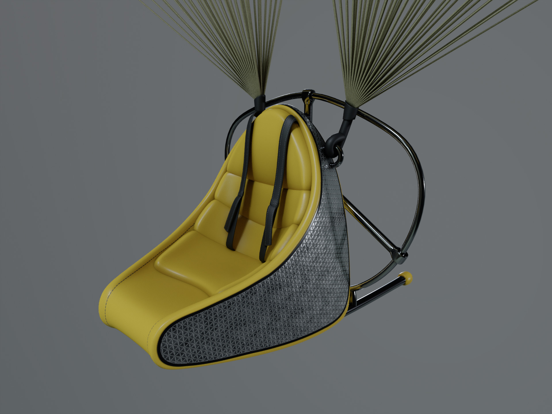 Unpowered Paraglider 3D model_7