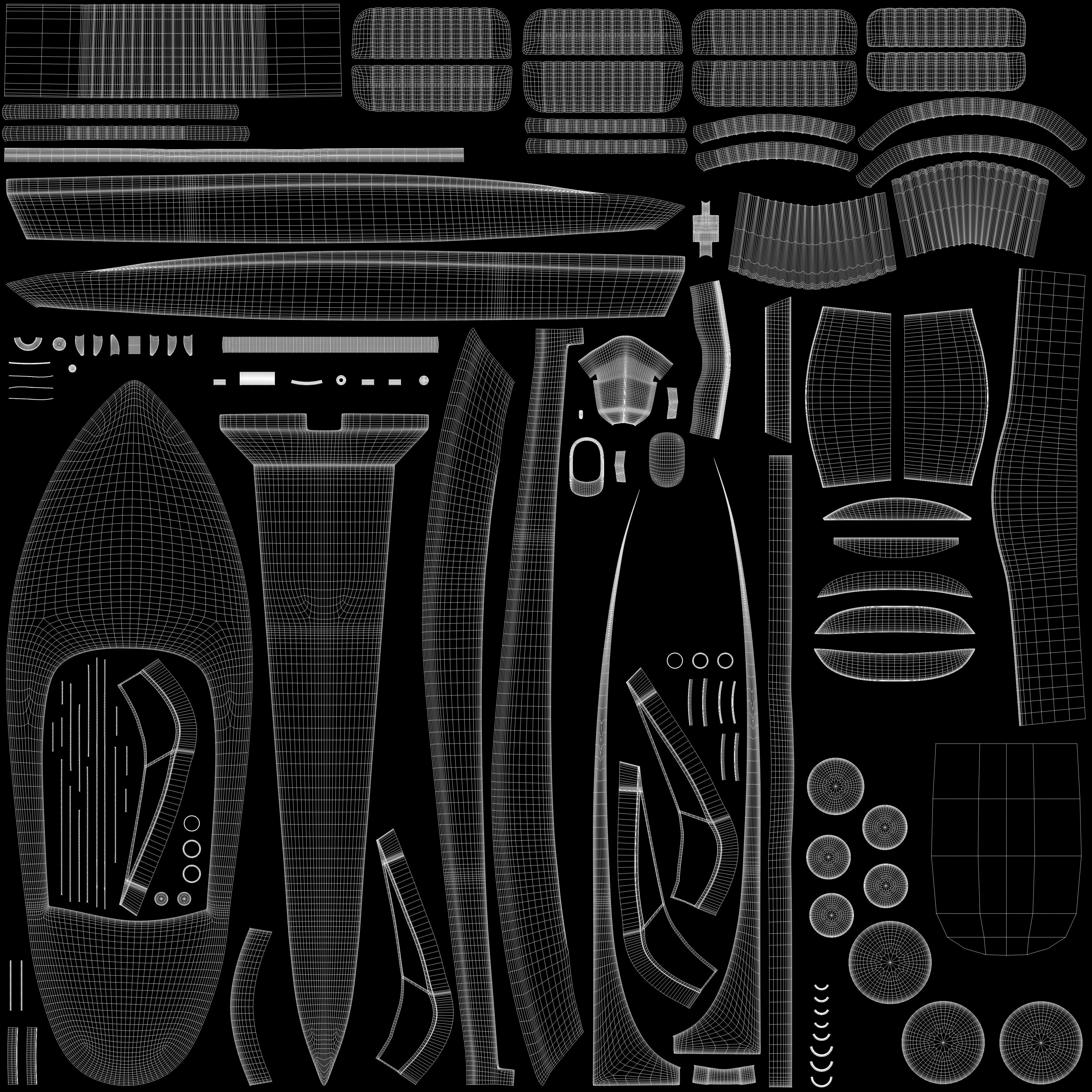 Motorboat 3D model_14