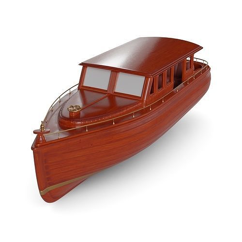 Motorboat 3D model