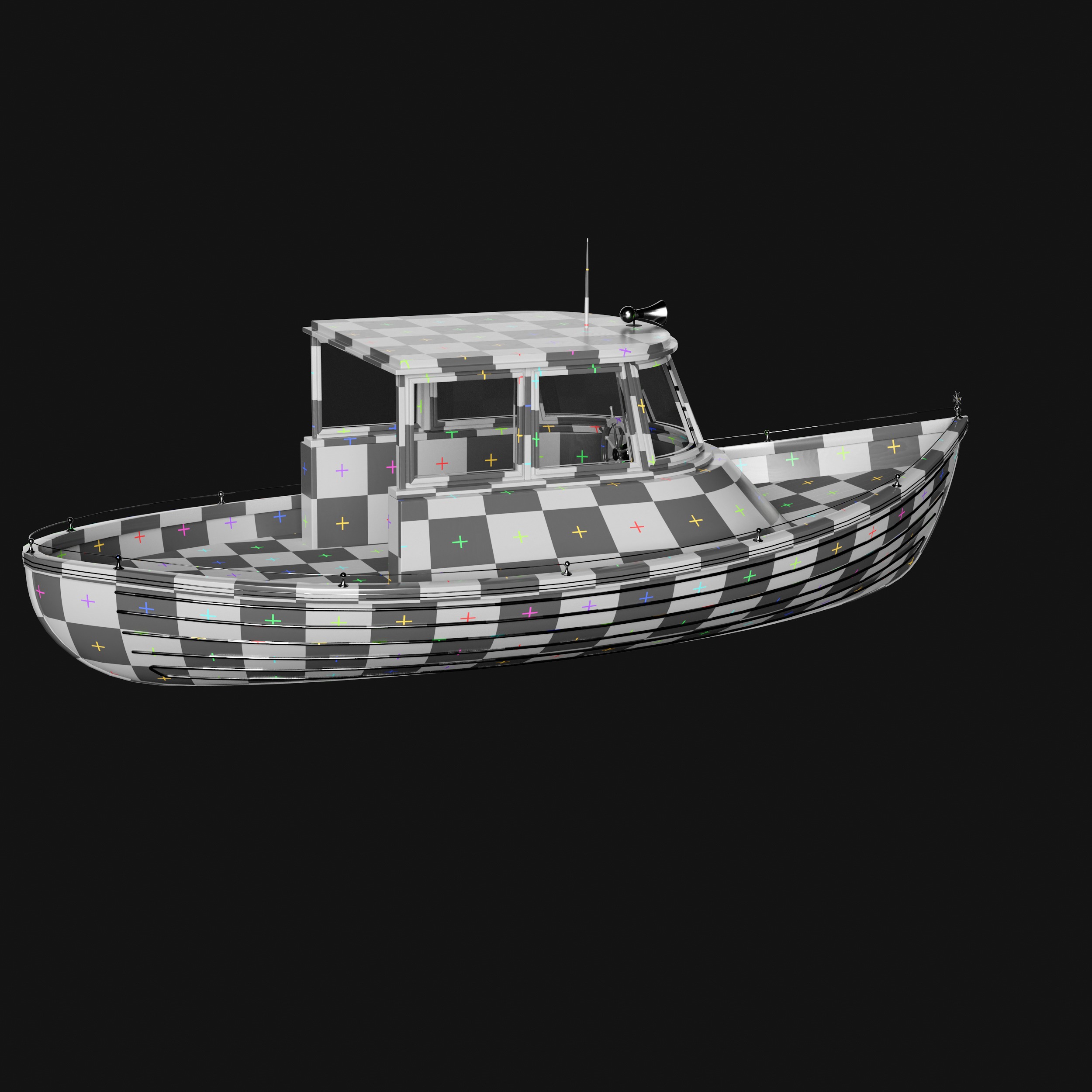 Sailboat 3D model_24