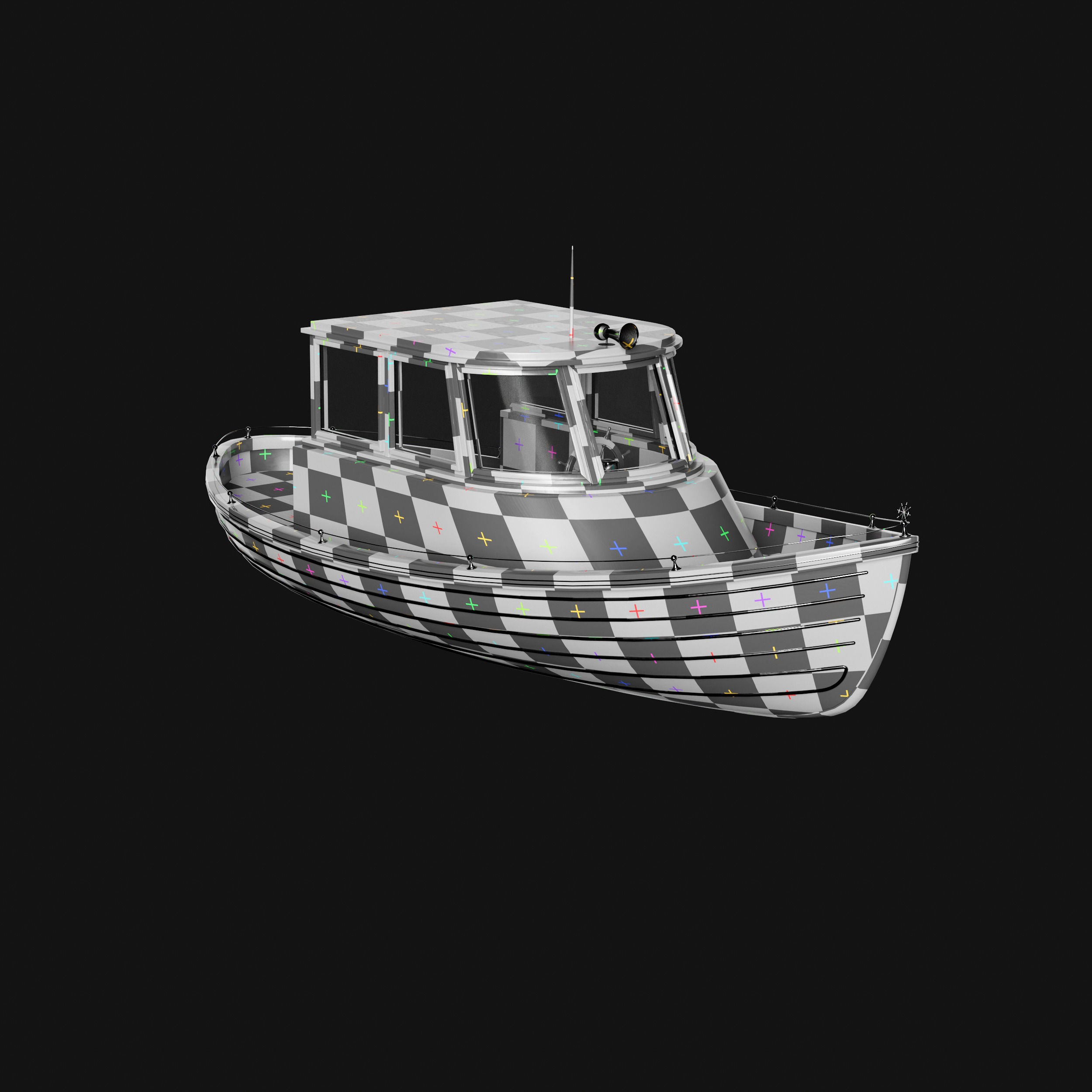 Sailboat 3D model_22