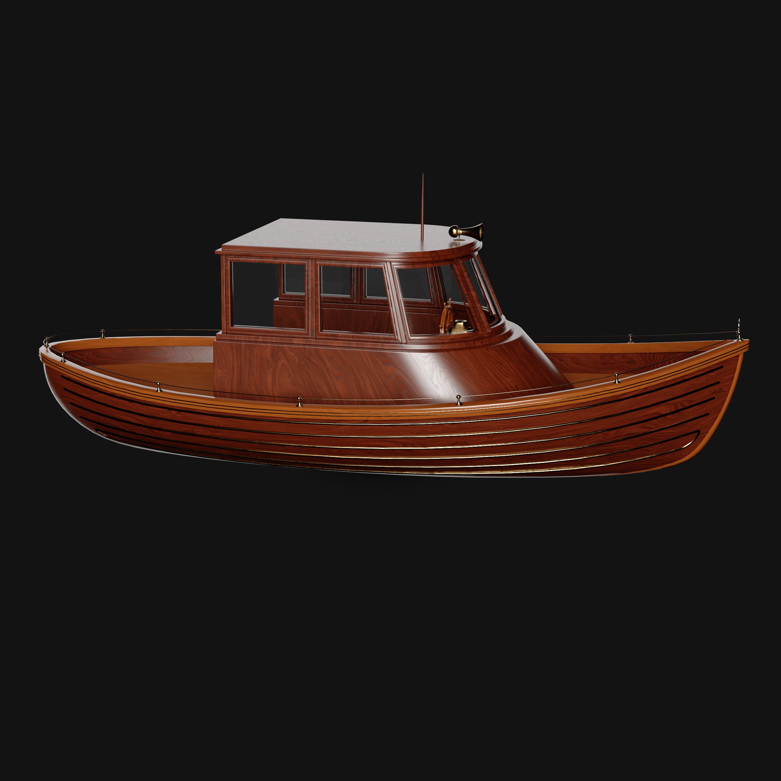 Sailboat 3D model_3