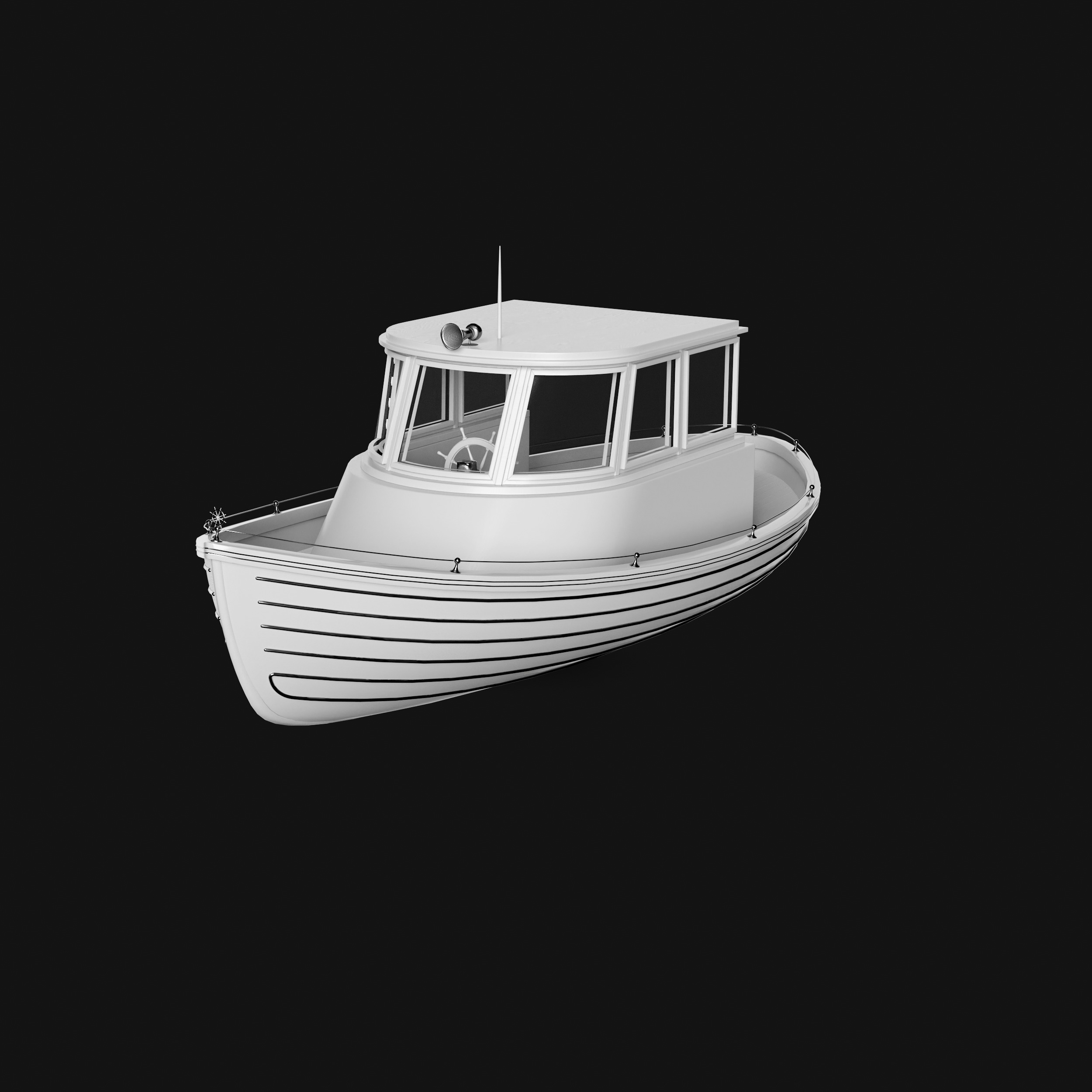 Sailboat 3D model_30