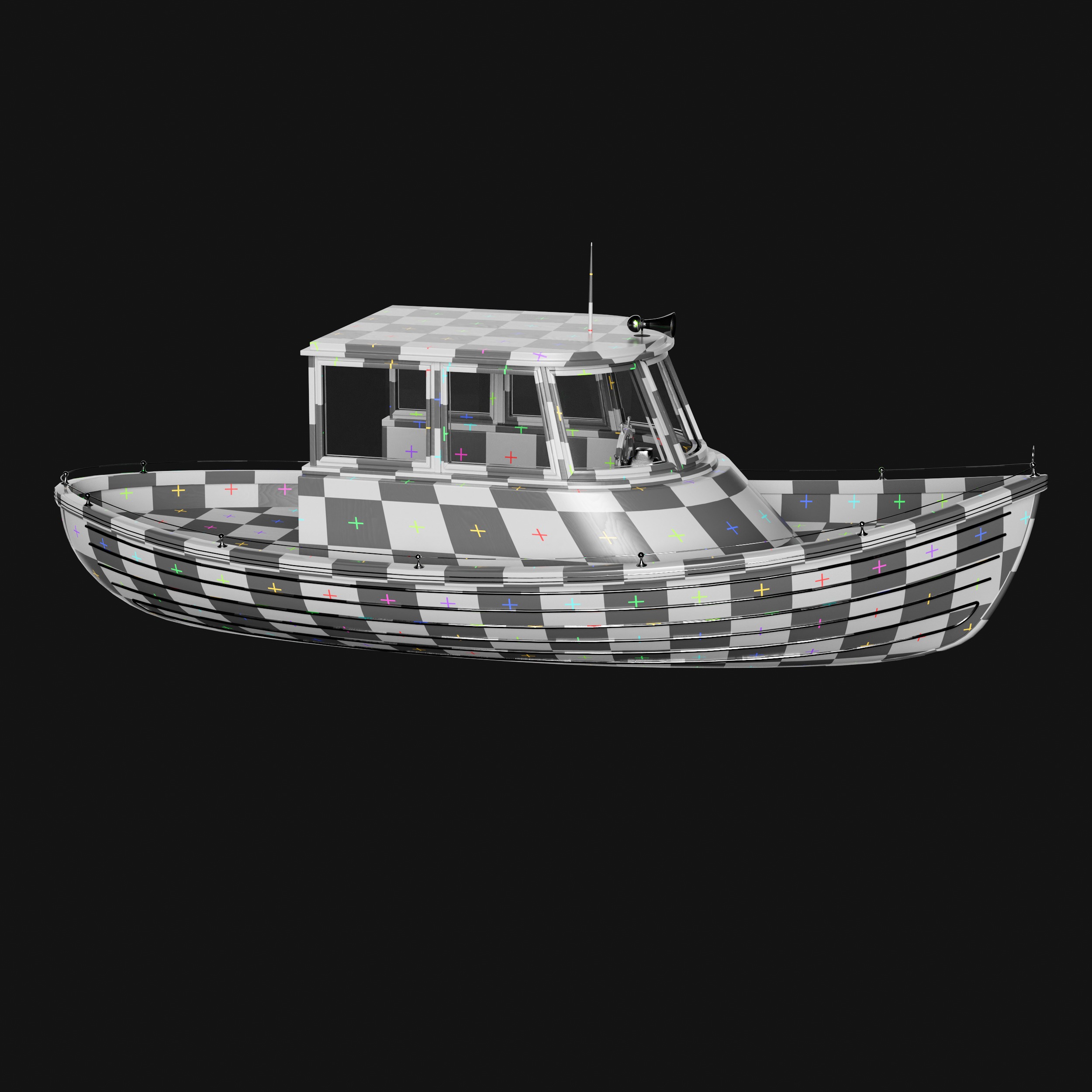 Sailboat 3D model_23