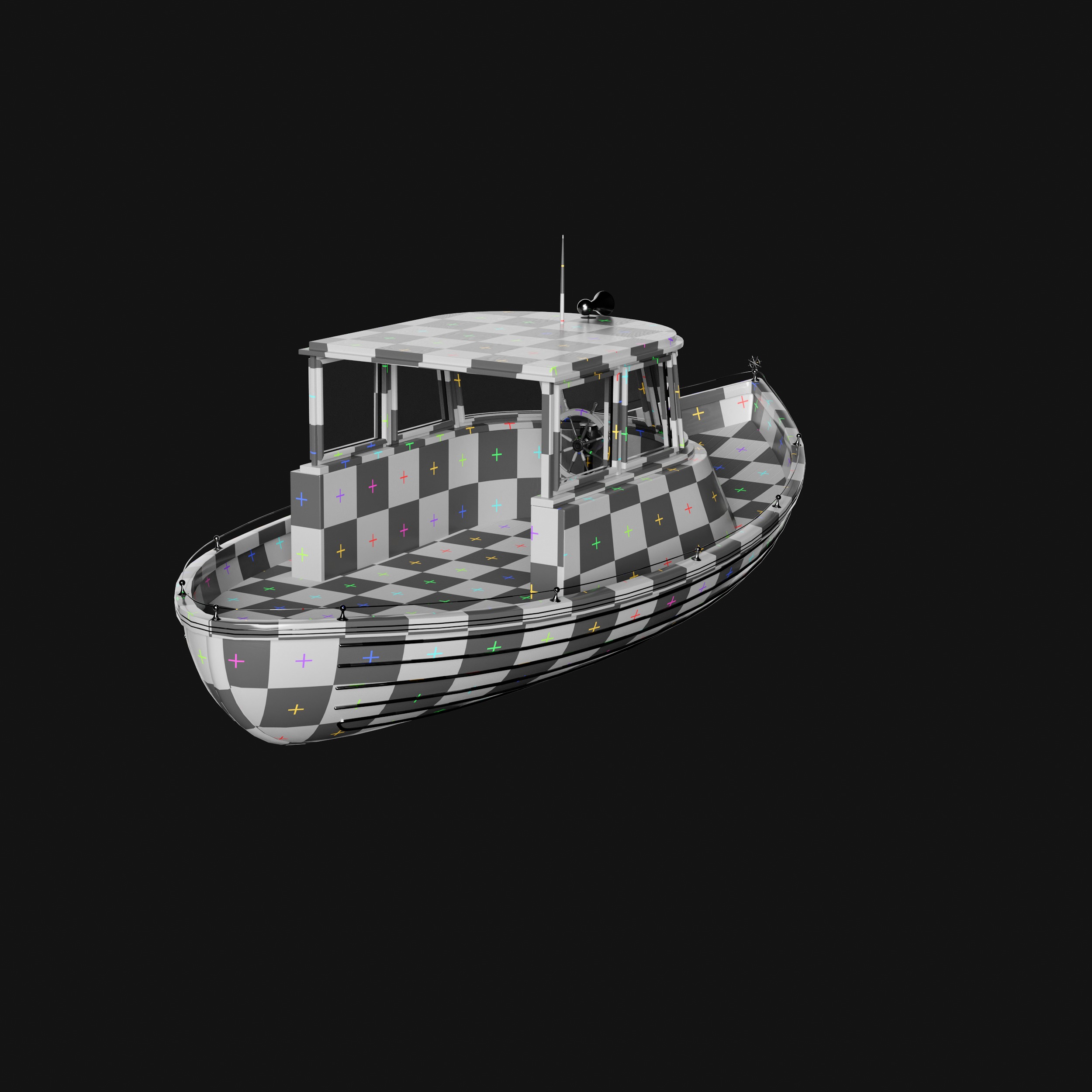 Sailboat 3D model_25