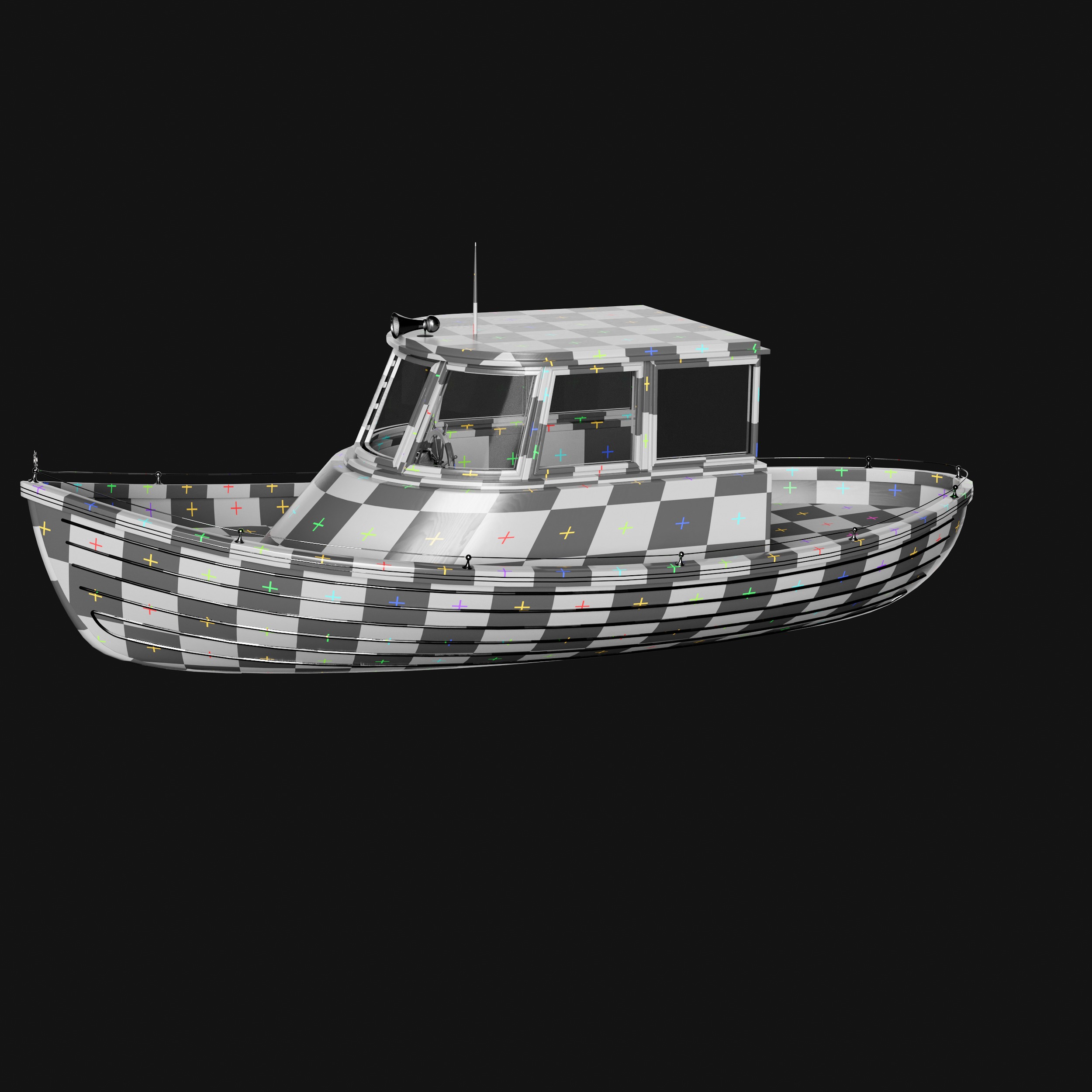 Sailboat 3D model_29