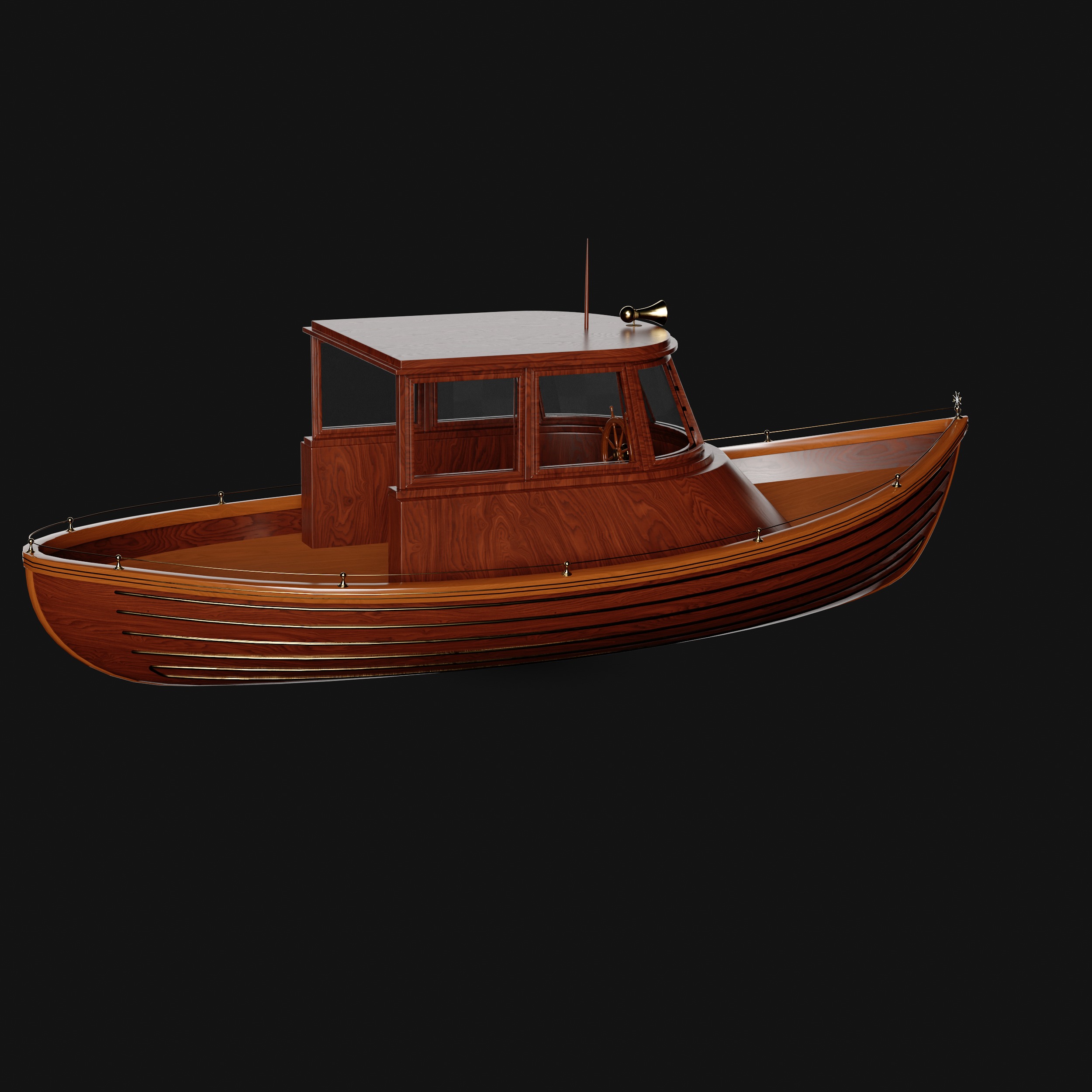 Sailboat 3D model_4