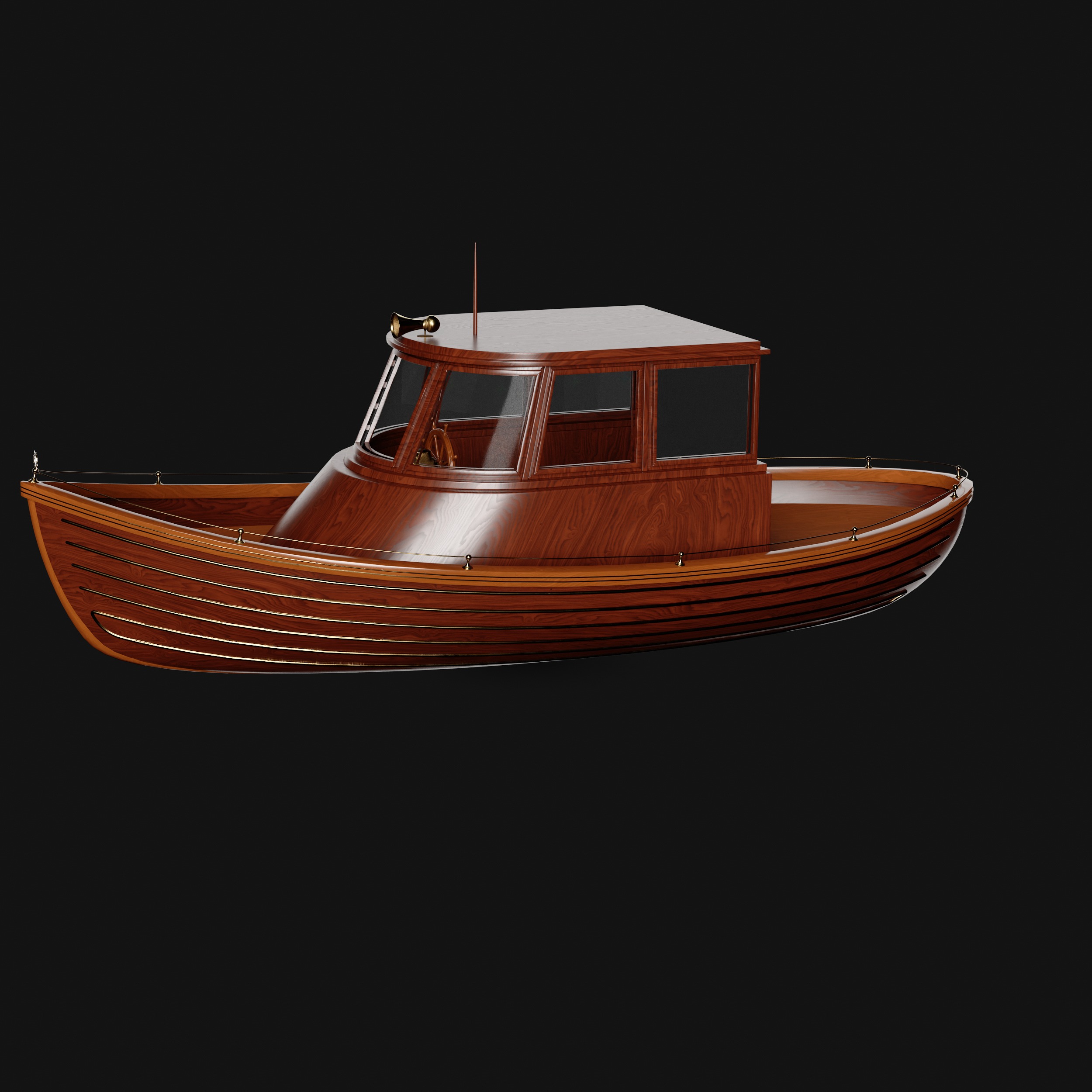 Sailboat 3D model_9